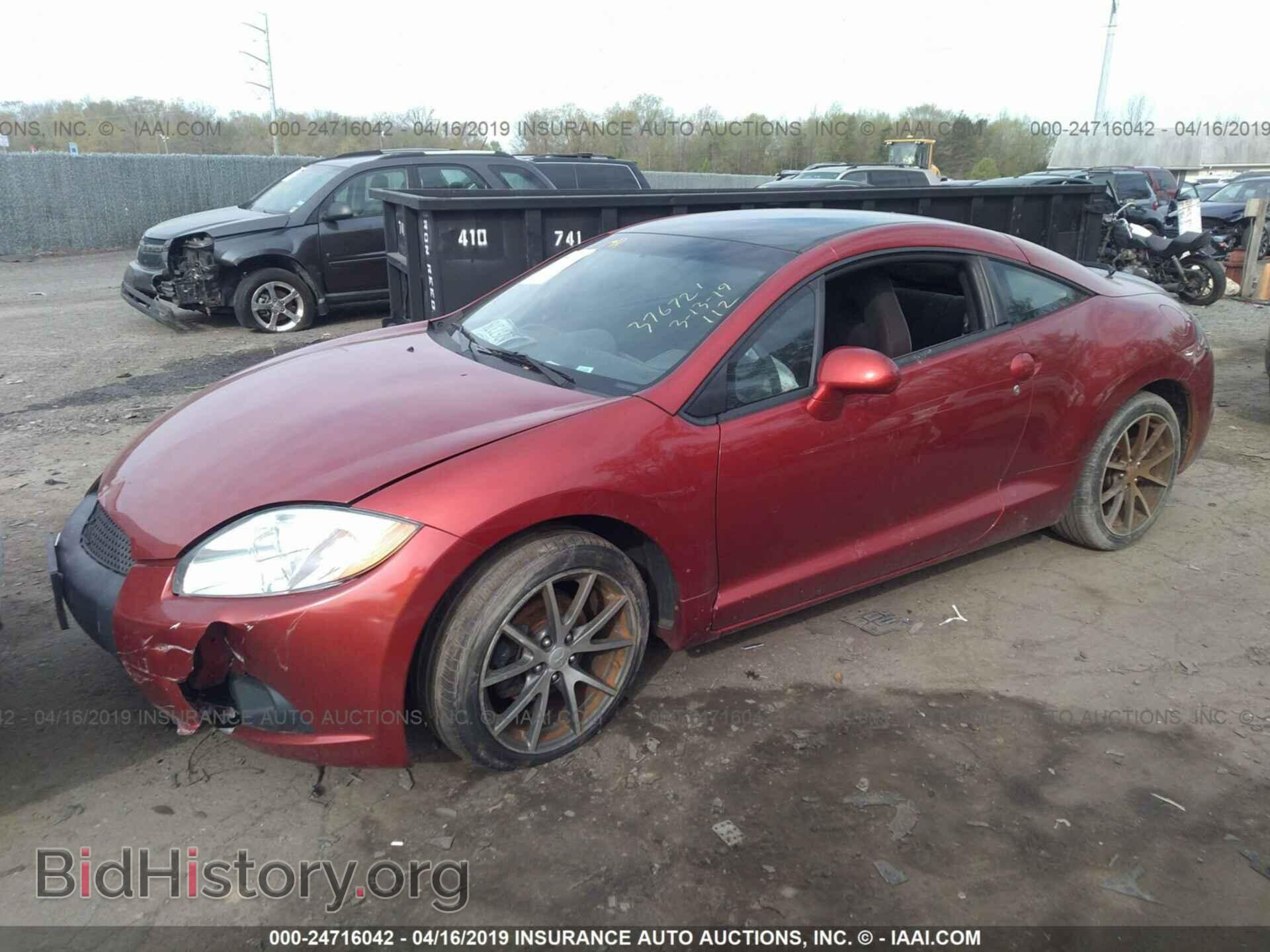 2011 MITSUBISHI ECLIPSE - VIN: 4A31K5DF1BE012803 - Photo 2