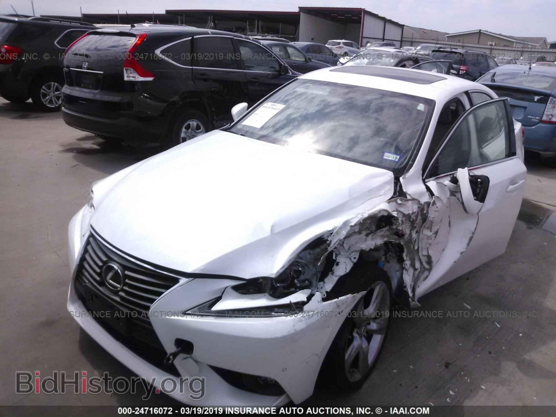 2015 LEXUS IS - VIN: JTHBE1D29F5020253 - Фото 2