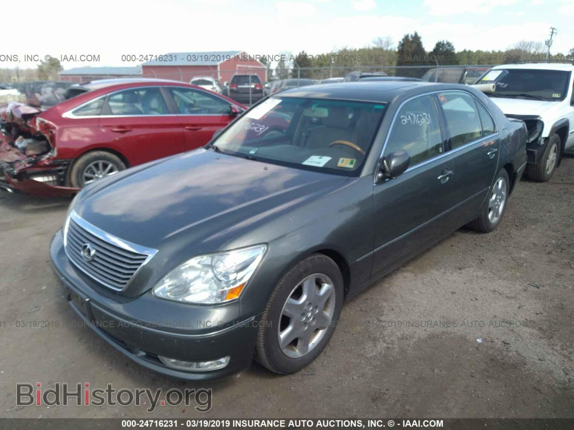 2004 LEXUS LS - VIN: JTHBN36FX40157367 - Фото 2