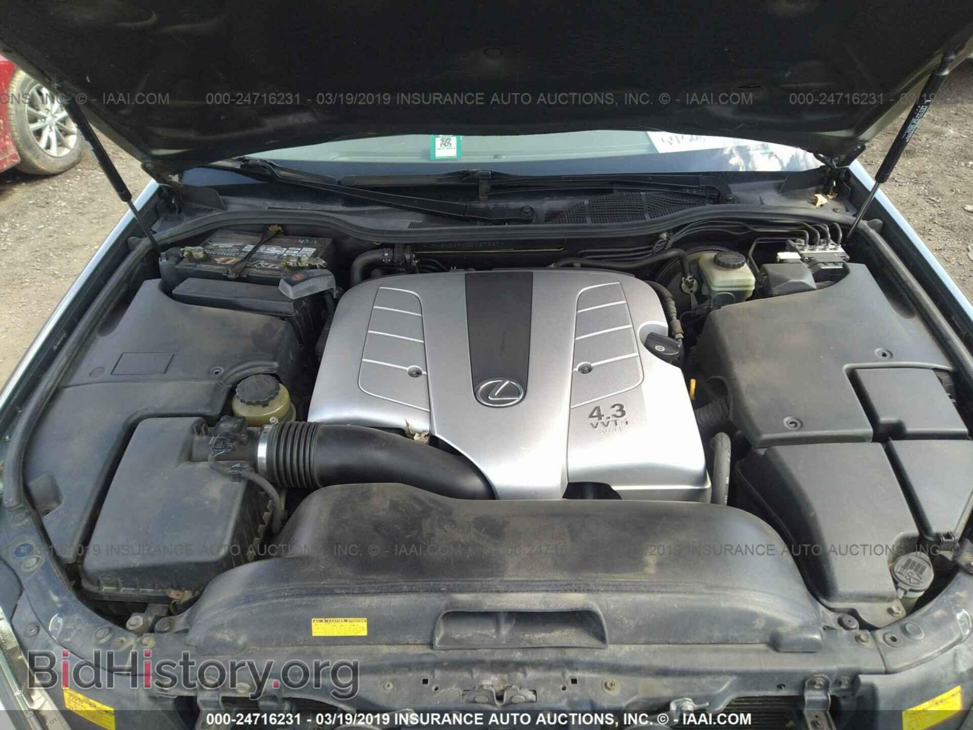 2004 LEXUS LS - VIN: JTHBN36FX40157367 - Фото 10