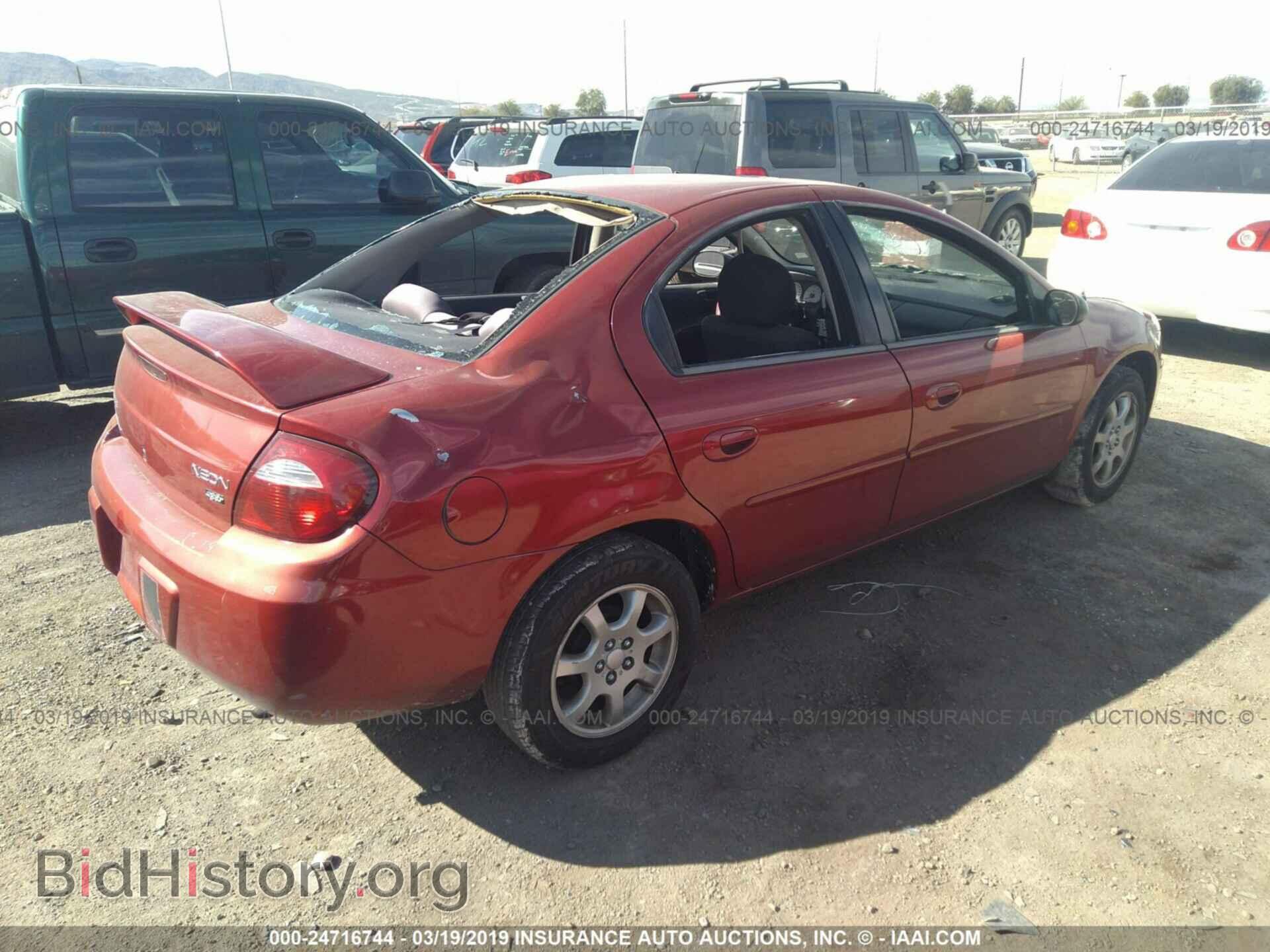 2005 DODGE NEON - VIN: 1B3ES56C15D117649 - Фото 4
