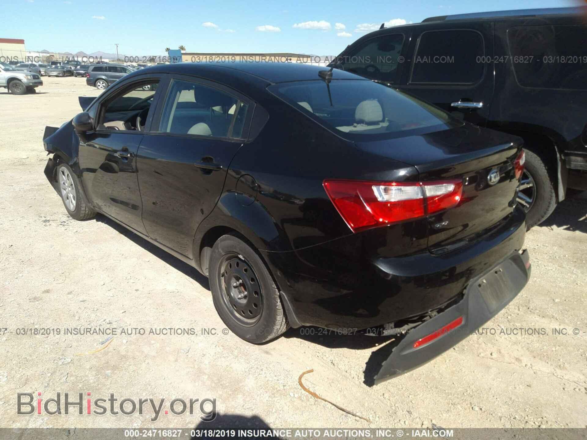 2014 KIA RIO - VIN: KNADM4A38E6343730 - Фото 3
