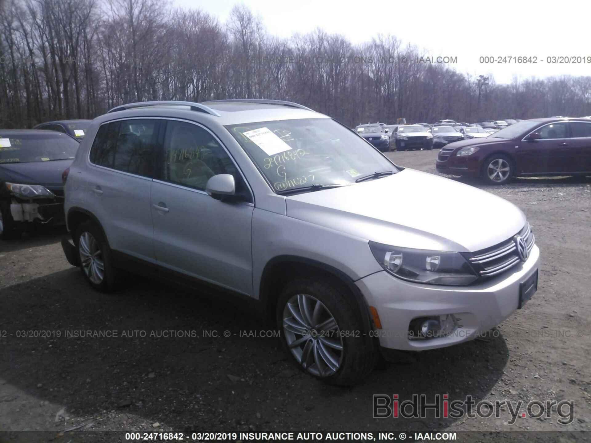 Photo WVGAV7AX7CW563280 - VOLKSWAGEN TIGUAN 2012