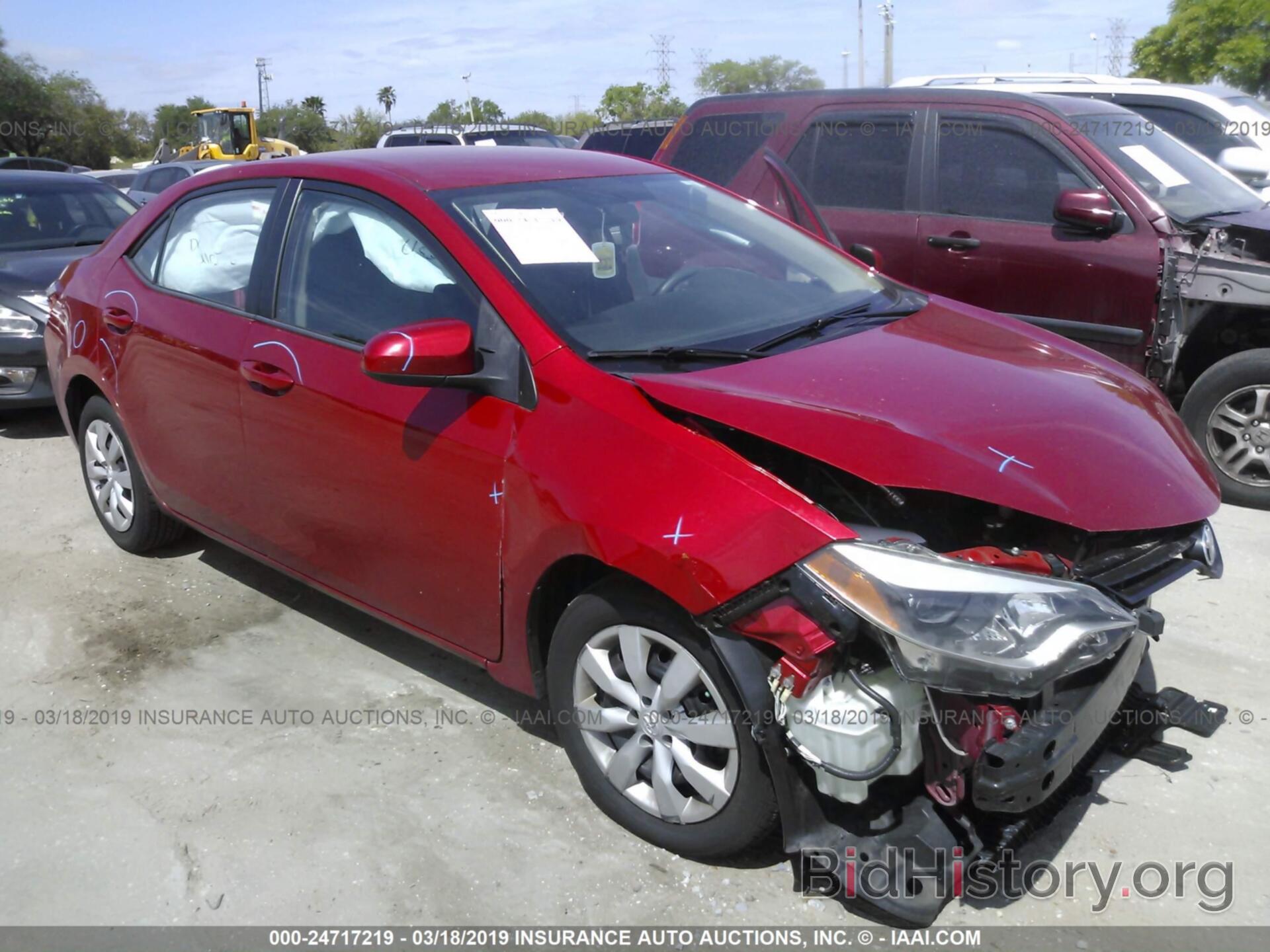 Photo 2T1BURHE7EC206852 - TOYOTA COROLLA 2014