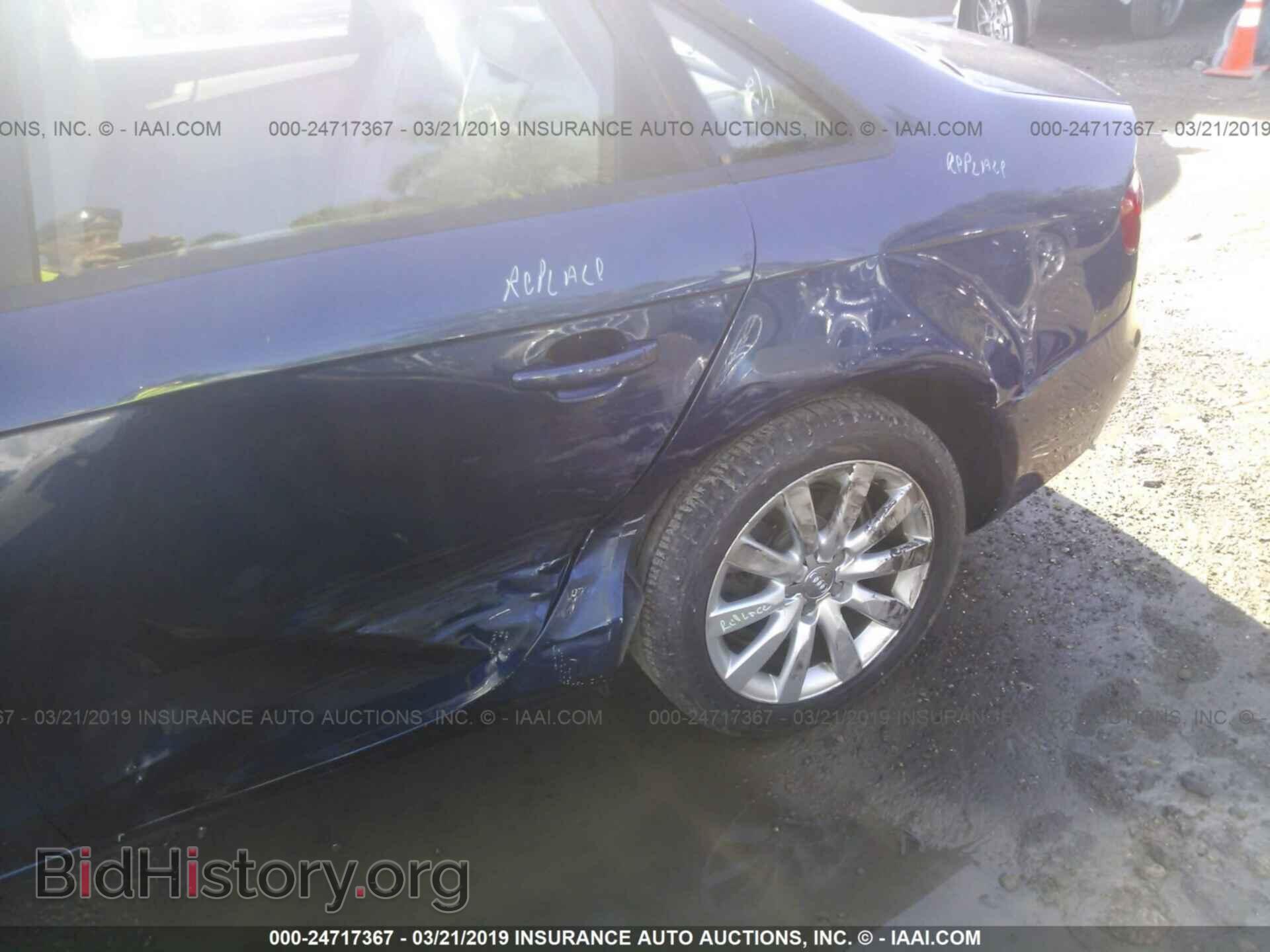 2013 AUDI A4 - VIN: WAUAFAFL5DA181362 - Фото 5