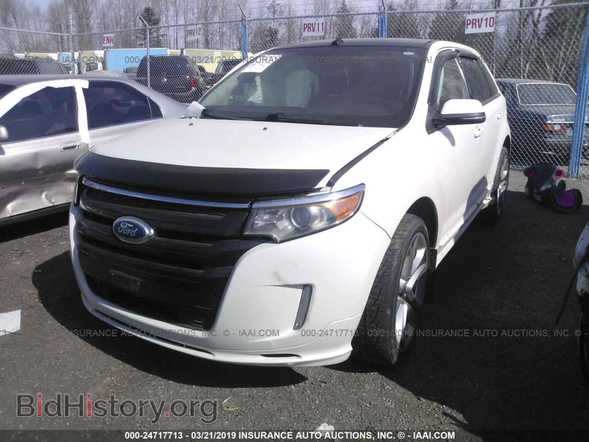 2014 FORD EDGE - VIN: 2FMDK4AK3EBA12776 - Фото 2