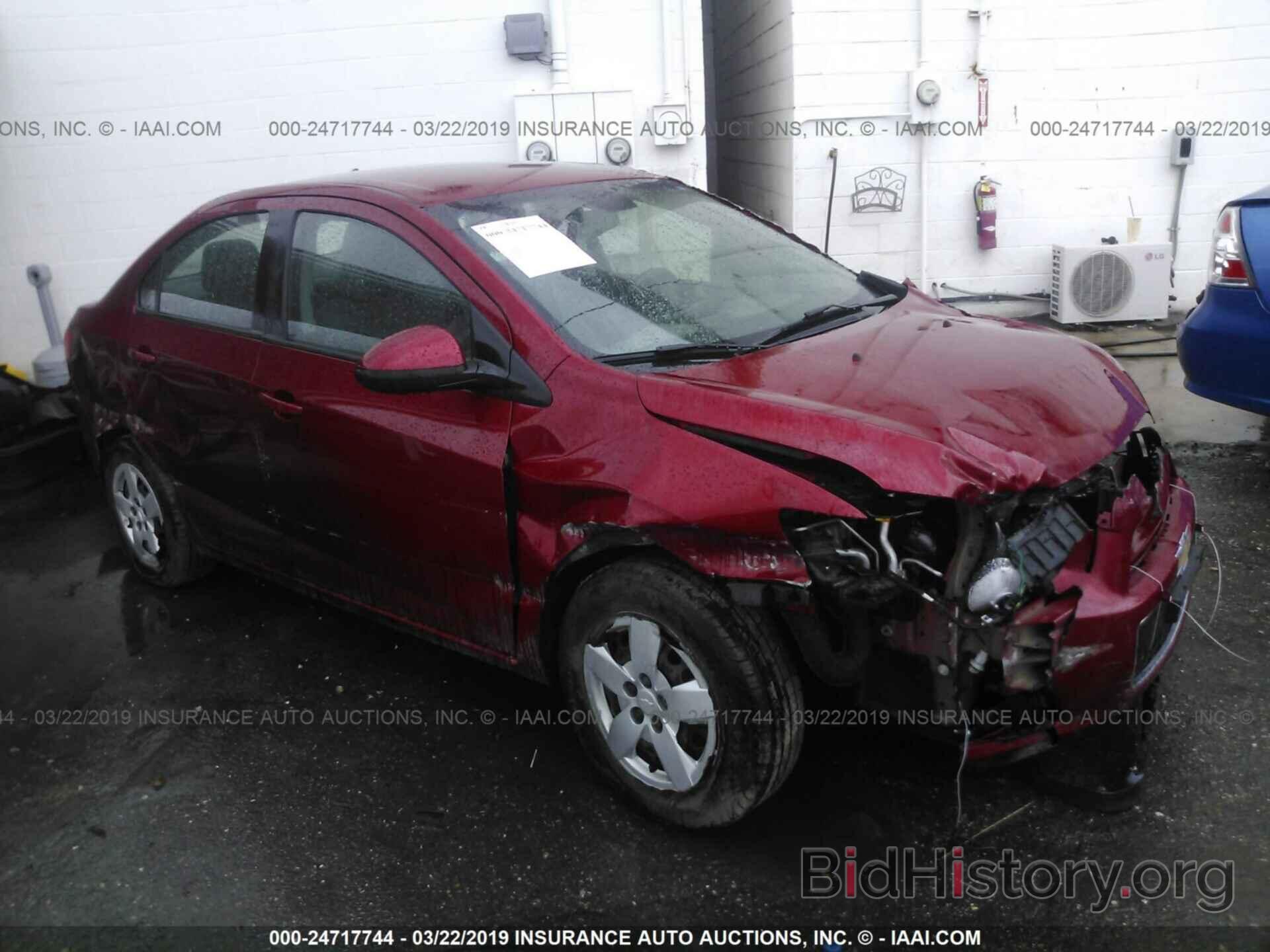 Photo 1G1JA5SH6D4247869 - CHEVROLET SONIC 2013