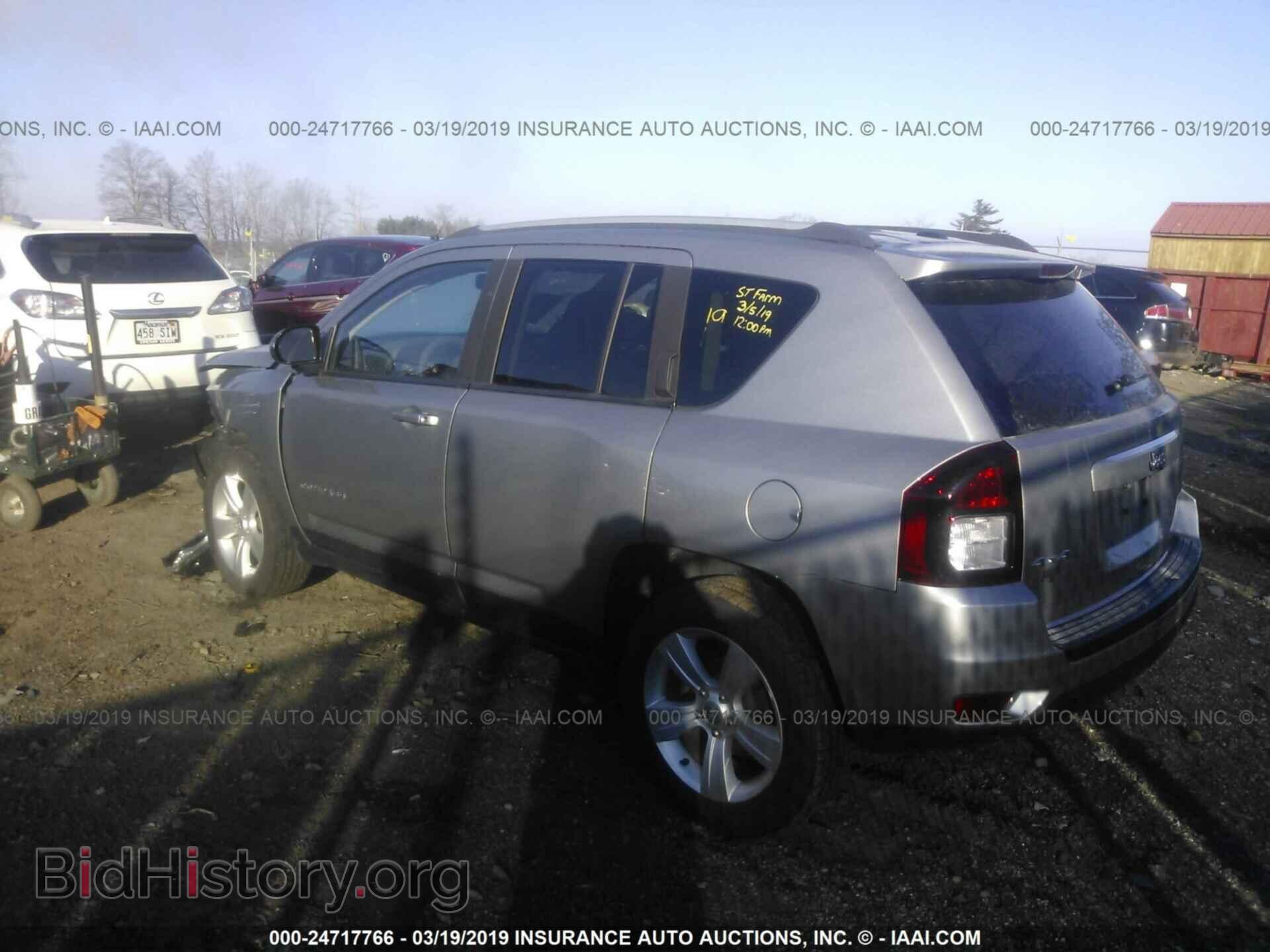 2015 JEEP COMPASS - VIN: 1C4NJDBB0FD232009 - Фото 3