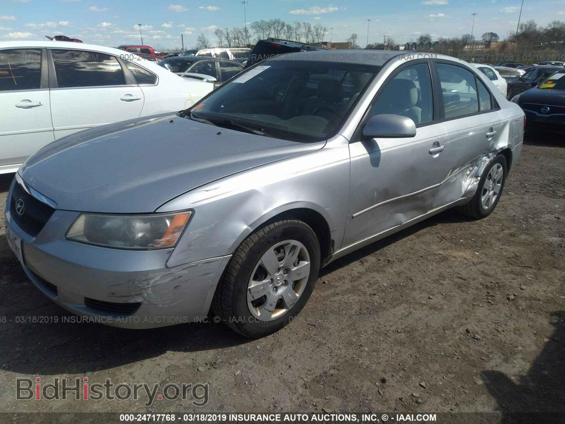 2008 HYUNDAI SONATA - VIN: 5NPET46C88H347399 - Фото 2
