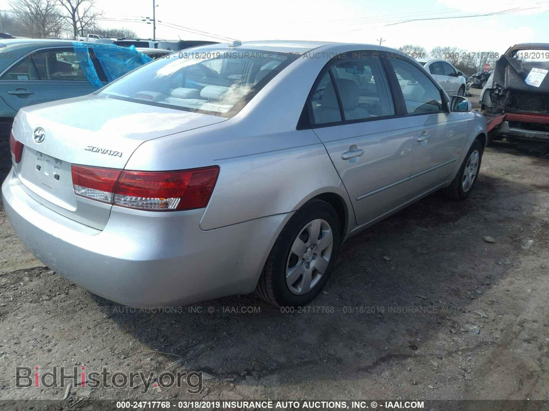 2008 HYUNDAI SONATA - VIN: 5NPET46C88H347399 - Фото 4