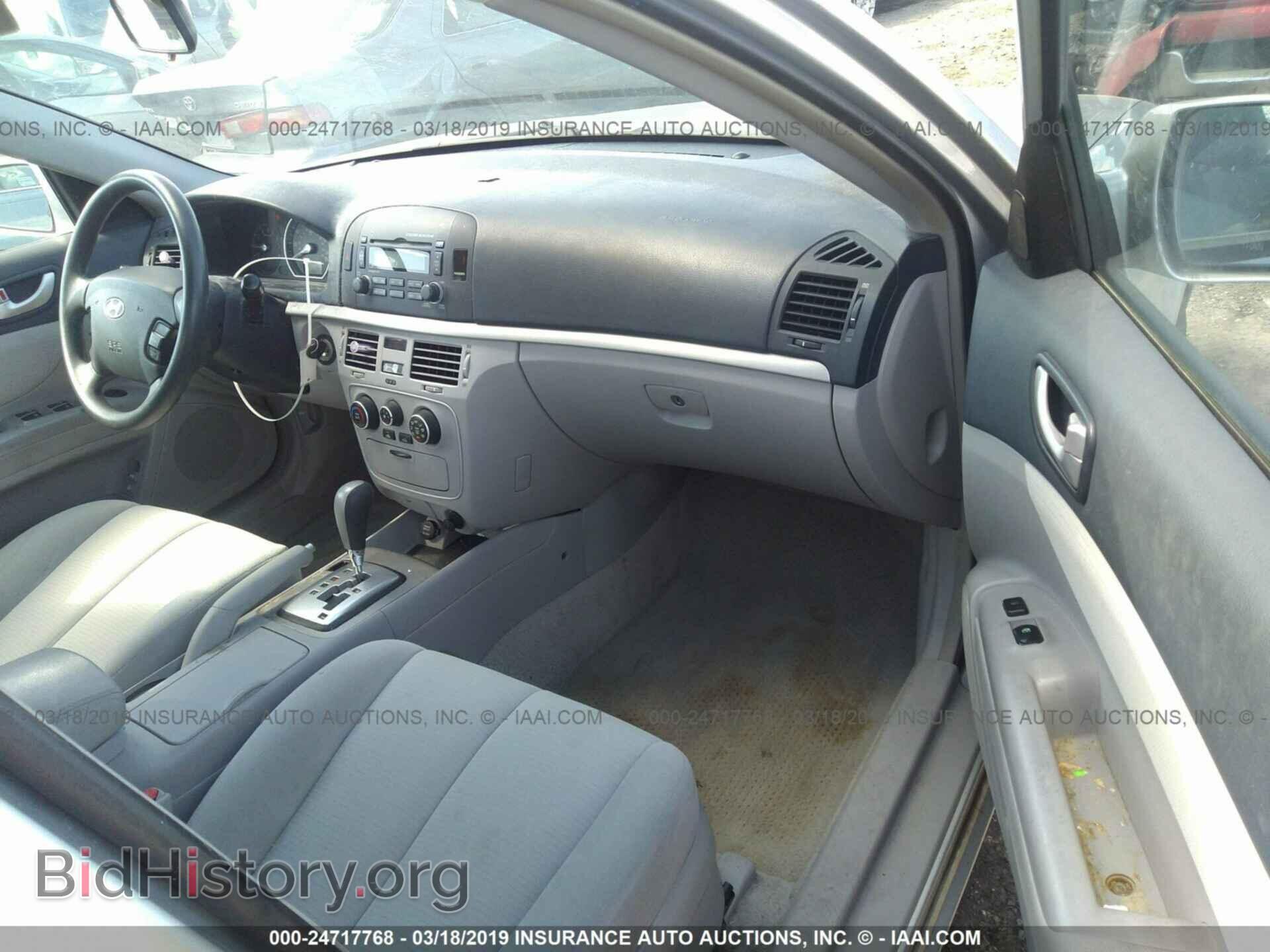 2008 HYUNDAI SONATA - VIN: 5NPET46C88H347399 - Фото 5