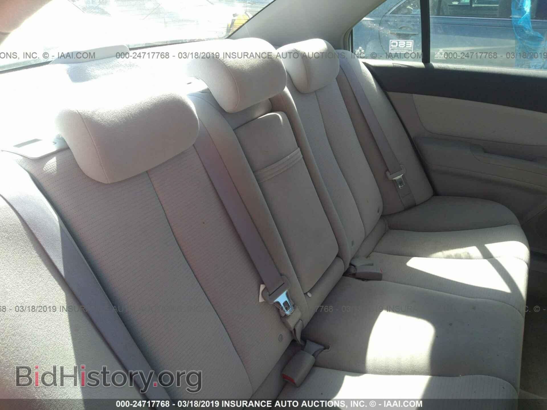 2008 HYUNDAI SONATA - VIN: 5NPET46C88H347399 - Фото 8