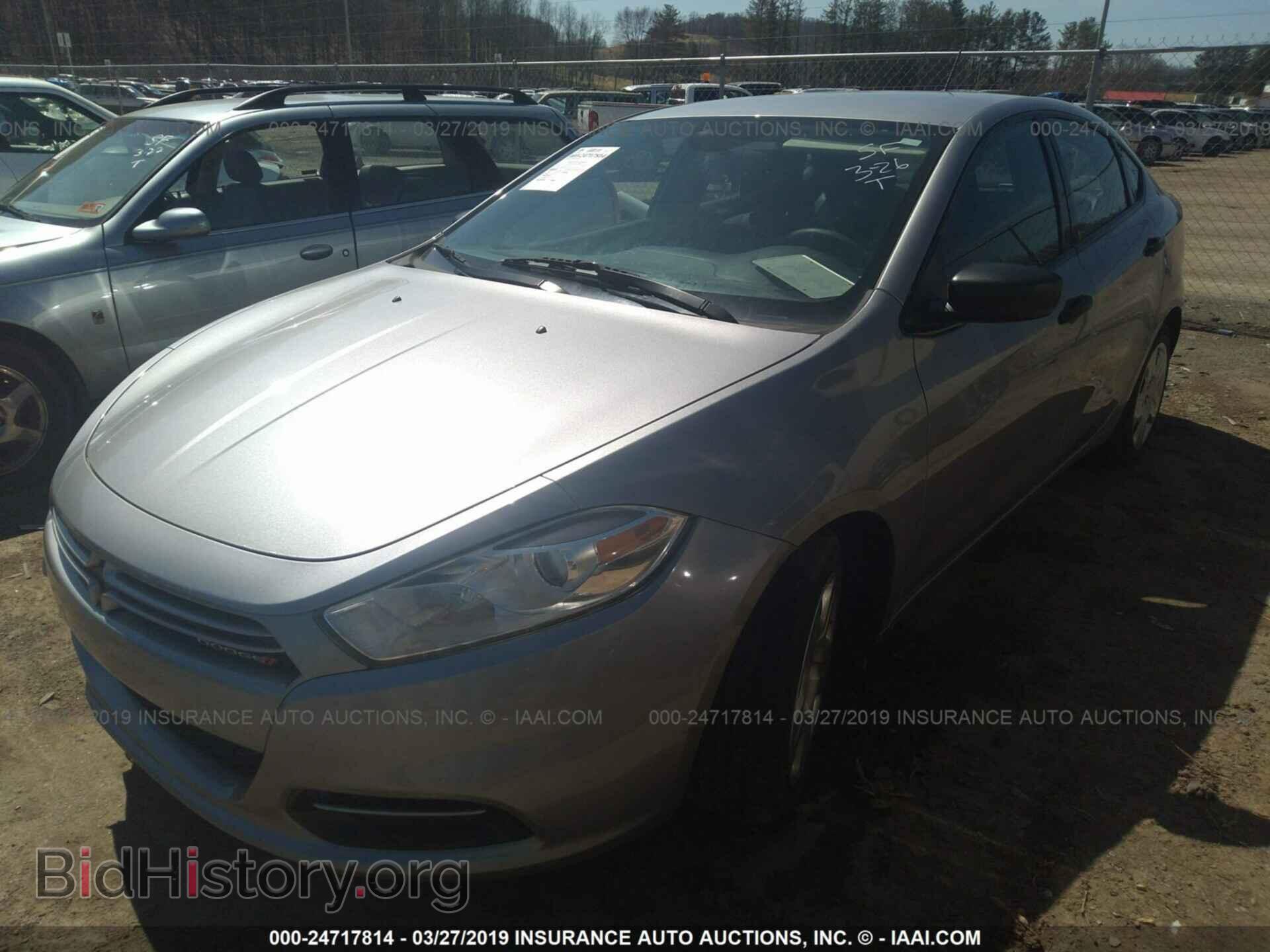 2014 DODGE DART - VIN: 1C3CDFAA7ED916657 - Фото 2