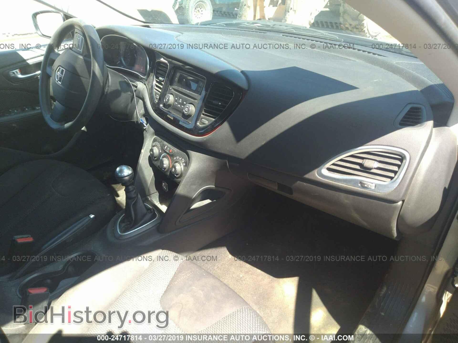 2014 DODGE DART - VIN: 1C3CDFAA7ED916657 - Фото 5