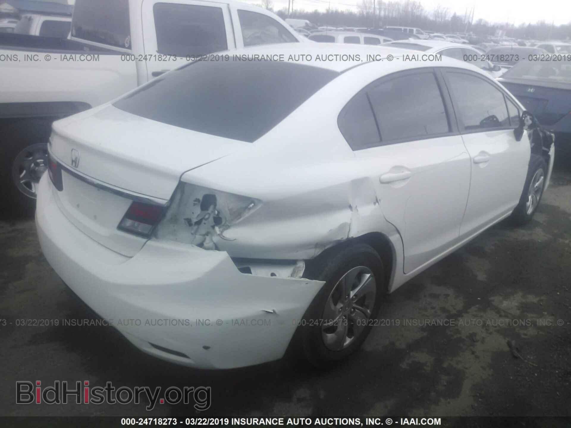 2013 HONDA CIVIC - VIN: 2HGFB2F5XDH505176 - Фото 4