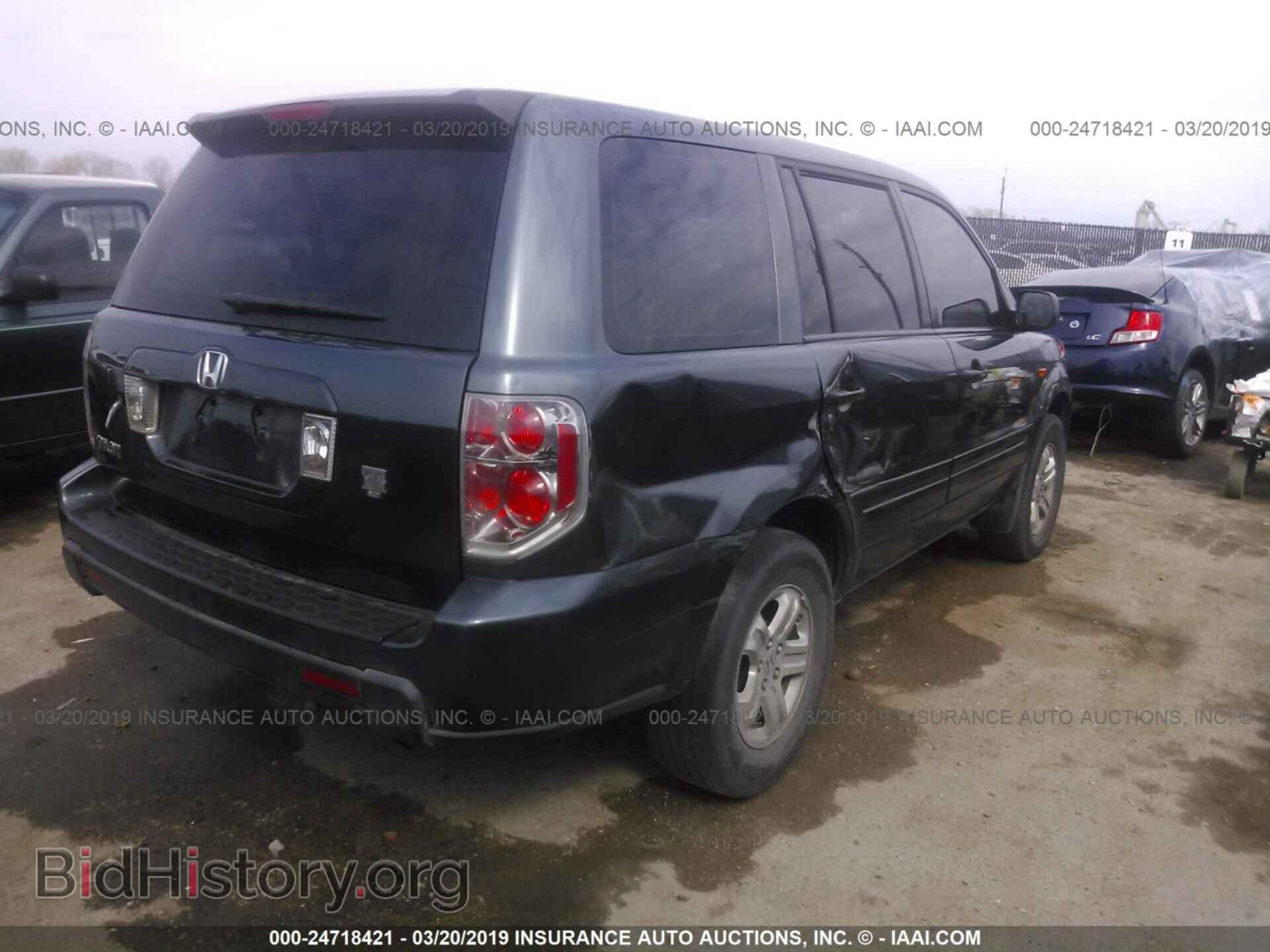 2006 HONDA PILOT - VIN: 5FNYF28136B032929 - Фото 4