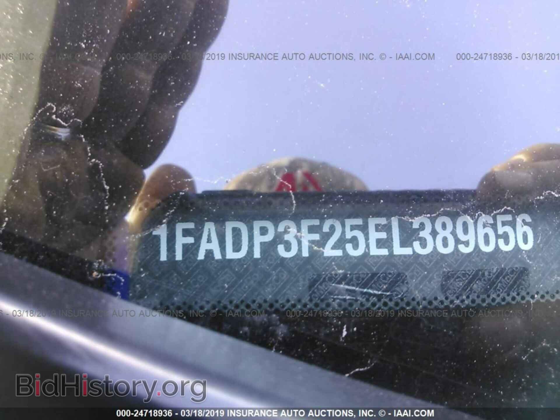 2014 FORD FOCUS - VIN: 1FADP3F25EL389656 - Фото 9