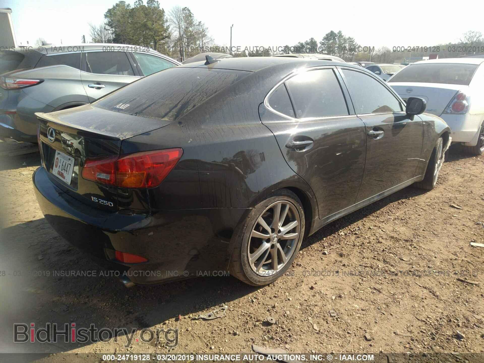 2008 LEXUS IS - VIN: JTHBK262385070337 - Фото 4