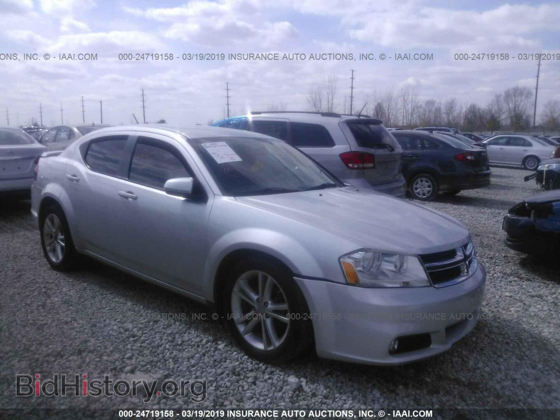 Фотография 1C3CDZCB6CN265813 - DODGE AVENGER 2012