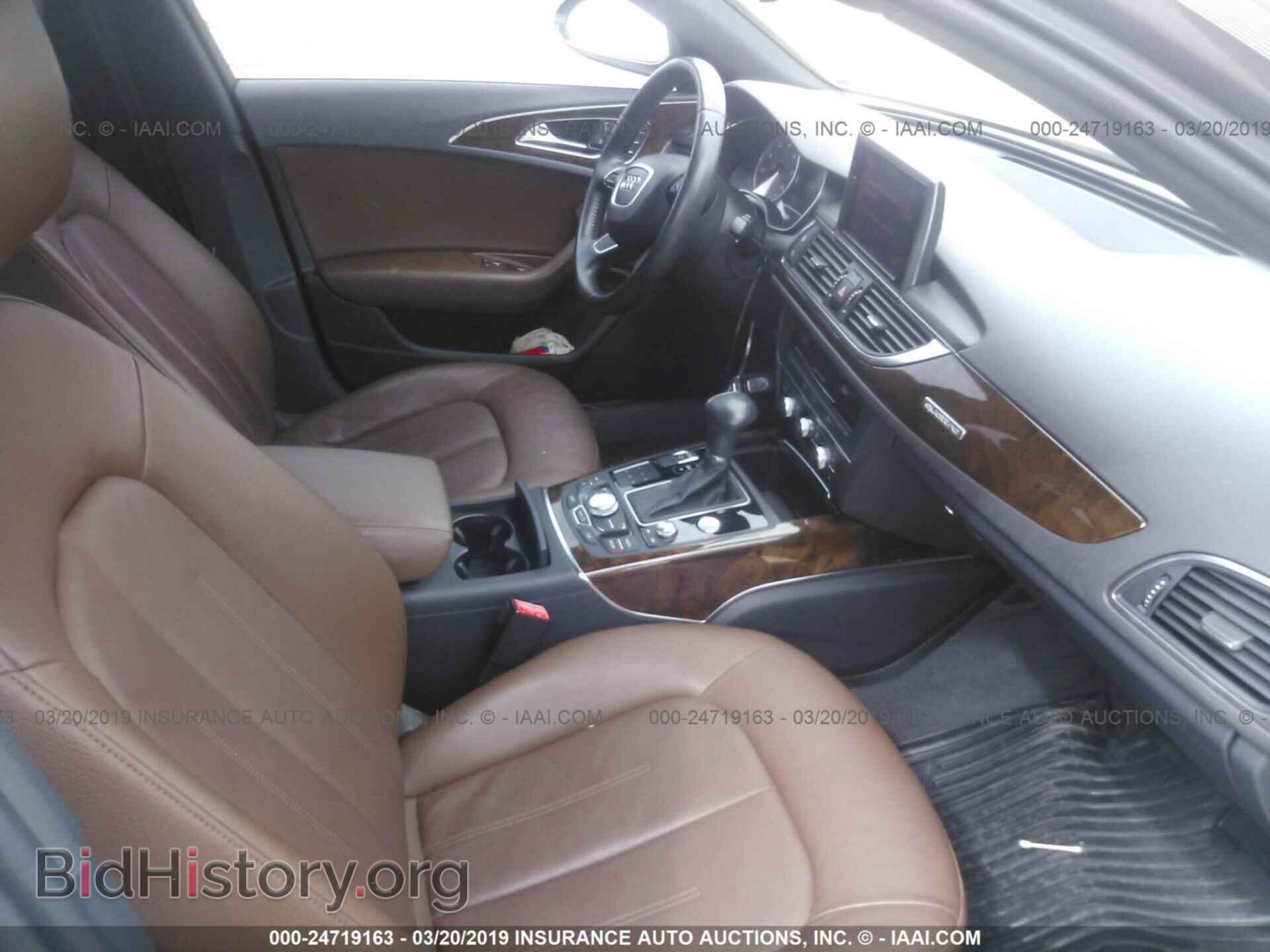 2013 AUDI A6 - VIN: WAUGFAFC0DN021912 - Фото 5