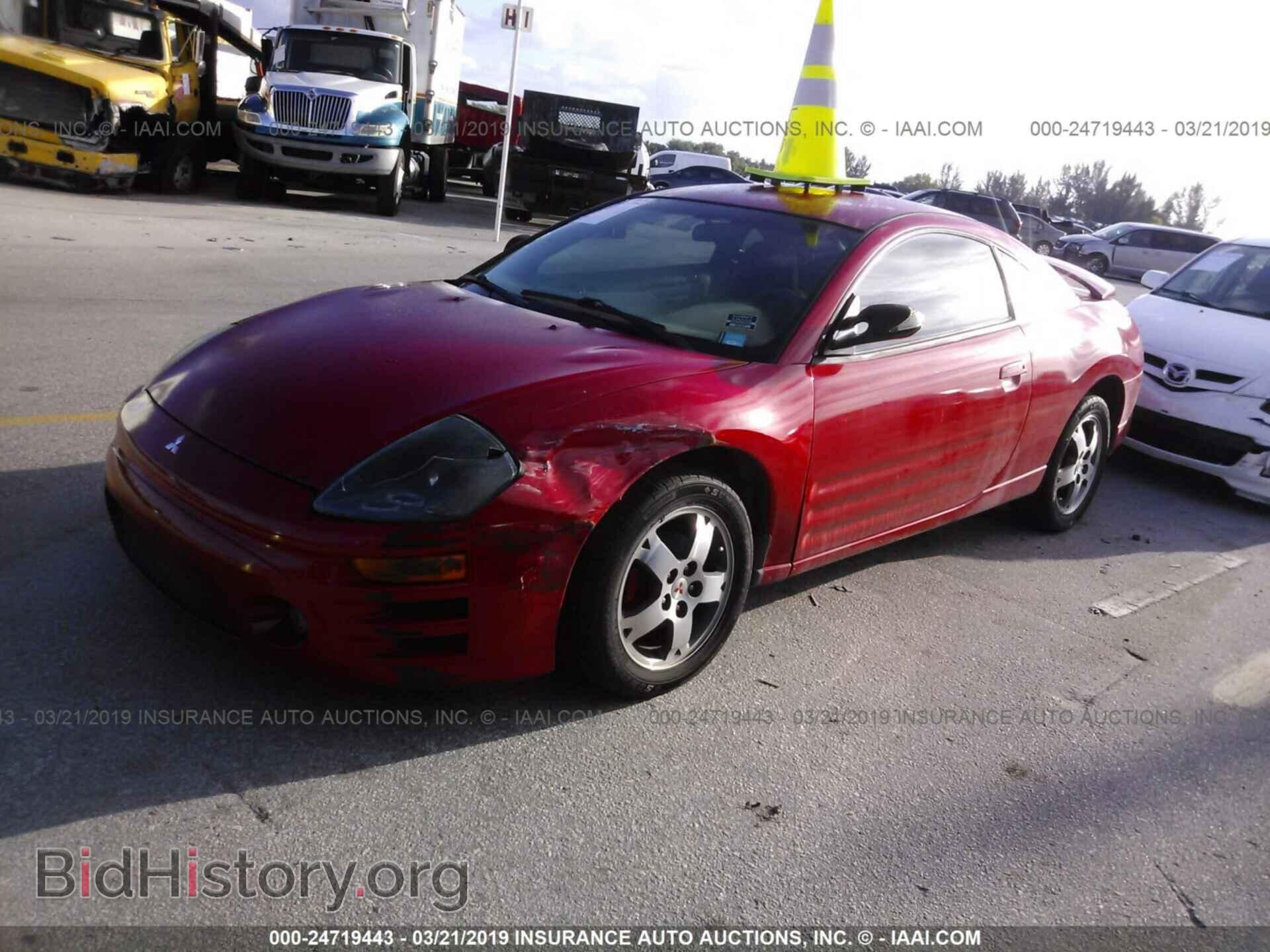 2003 MITSUBISHI ECLIPSE - VIN: 4A3AC44G03E097098 - Фото 2