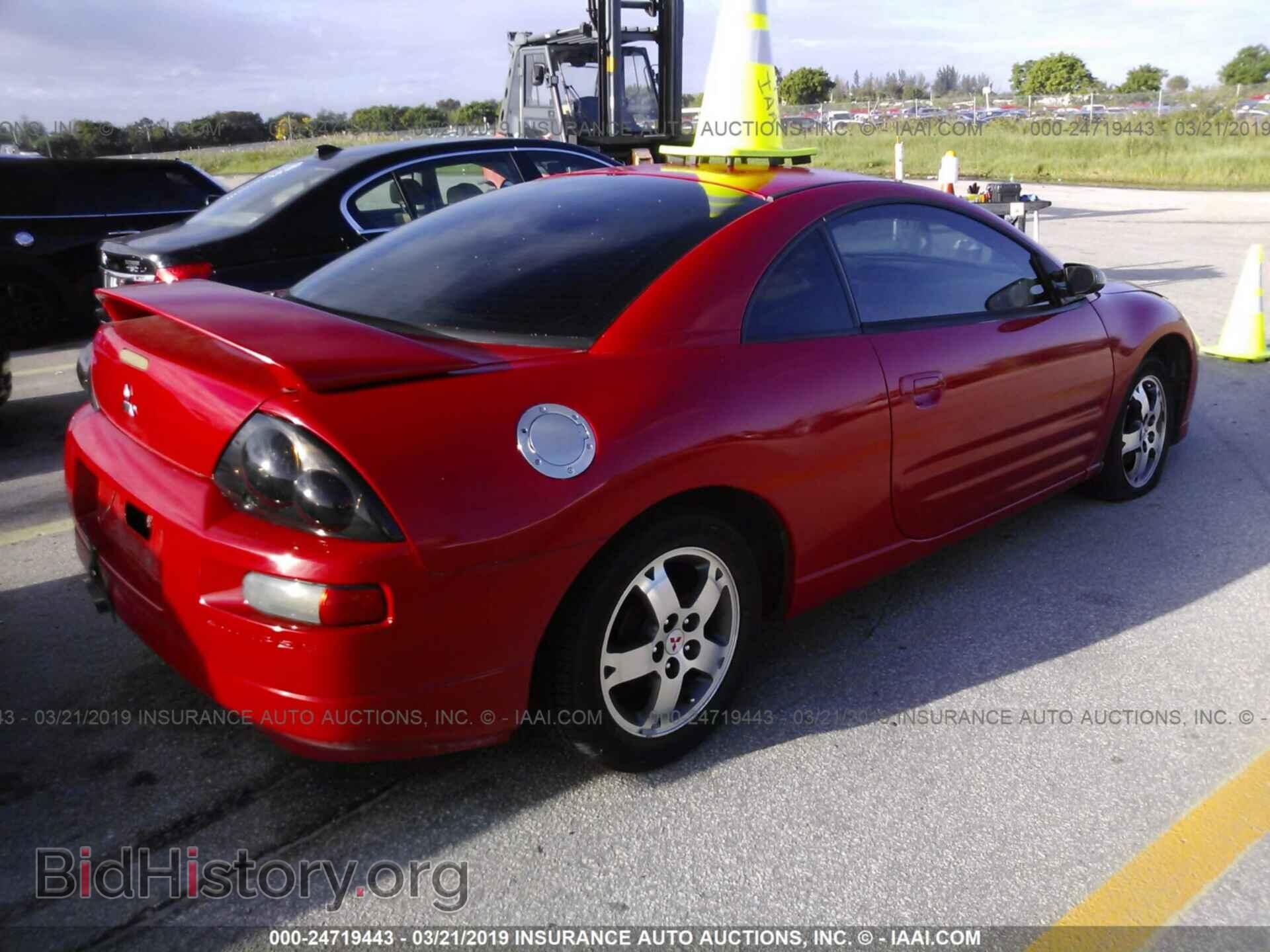 2003 MITSUBISHI ECLIPSE - VIN: 4A3AC44G03E097098 - Фото 4