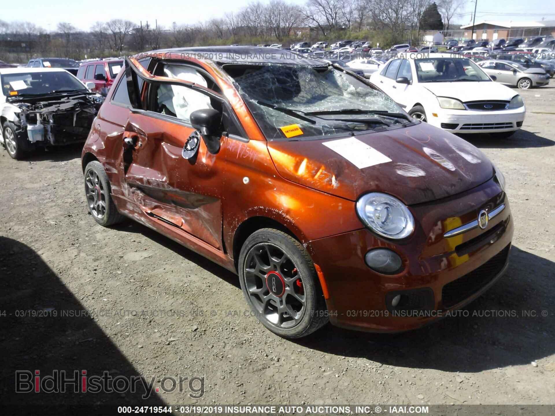 Photo 3C3CFFBRXDT749556 - FIAT 500 2013