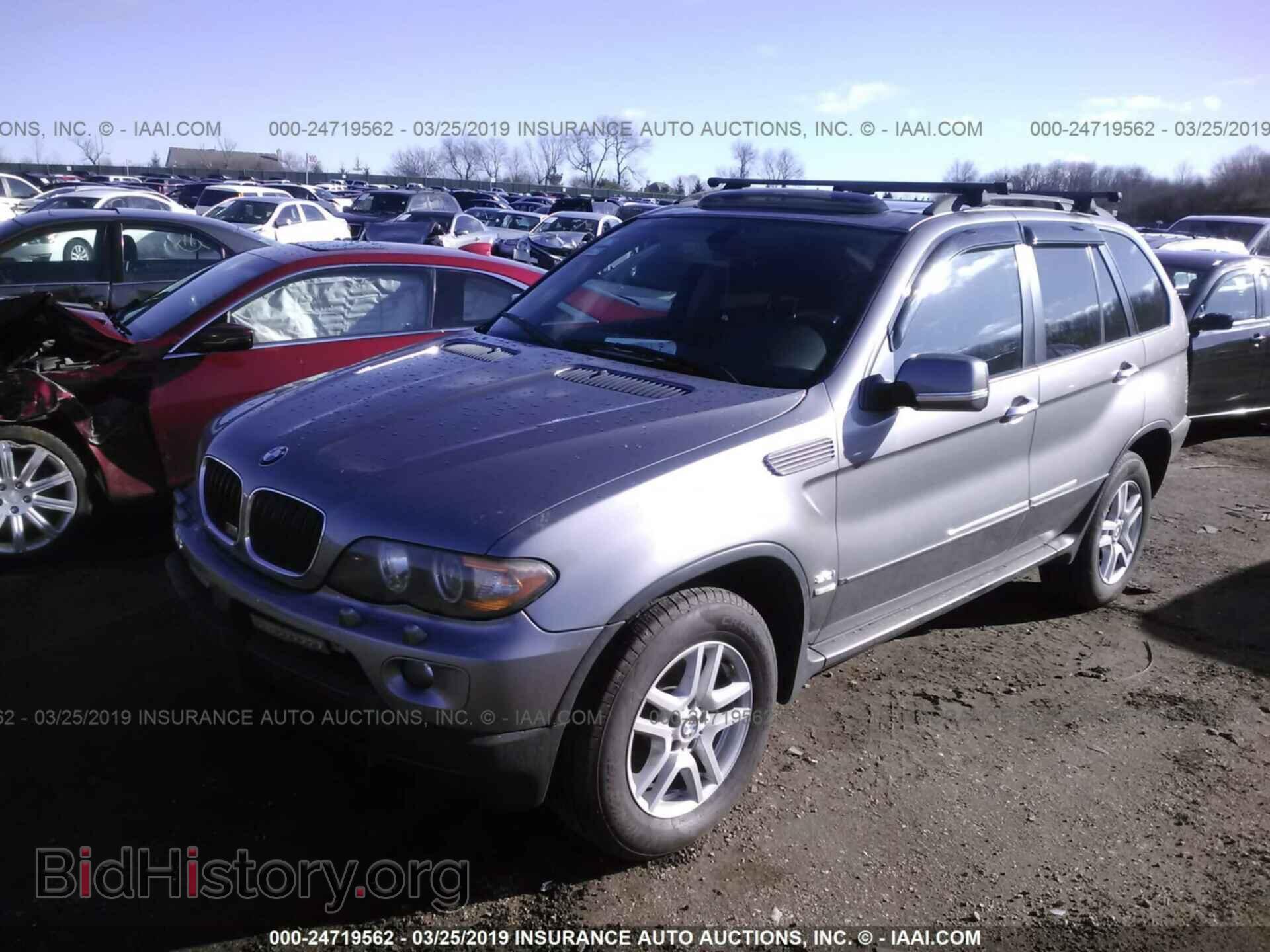 2005 BMW X5 - VIN: 5UXFA13565LY20365 - Фото 2