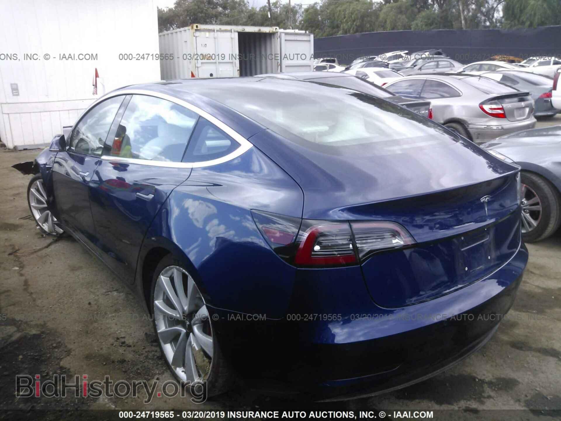 2018 TESLA MODEL 3 - VIN: 5YJ3E1EB8JF080732 - Фото 3