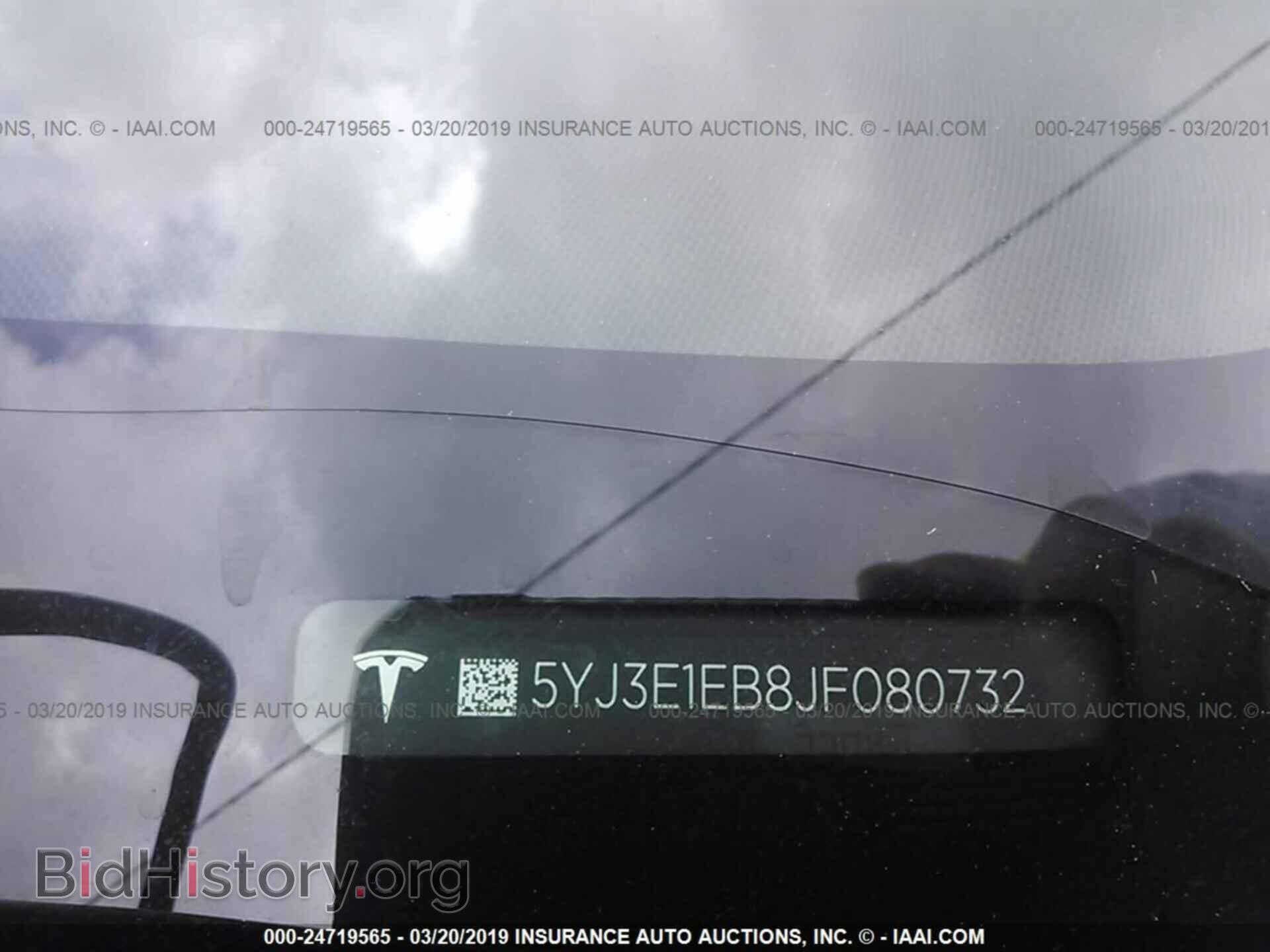 2018 TESLA MODEL 3 - VIN: 5YJ3E1EB8JF080732 - Фото 9