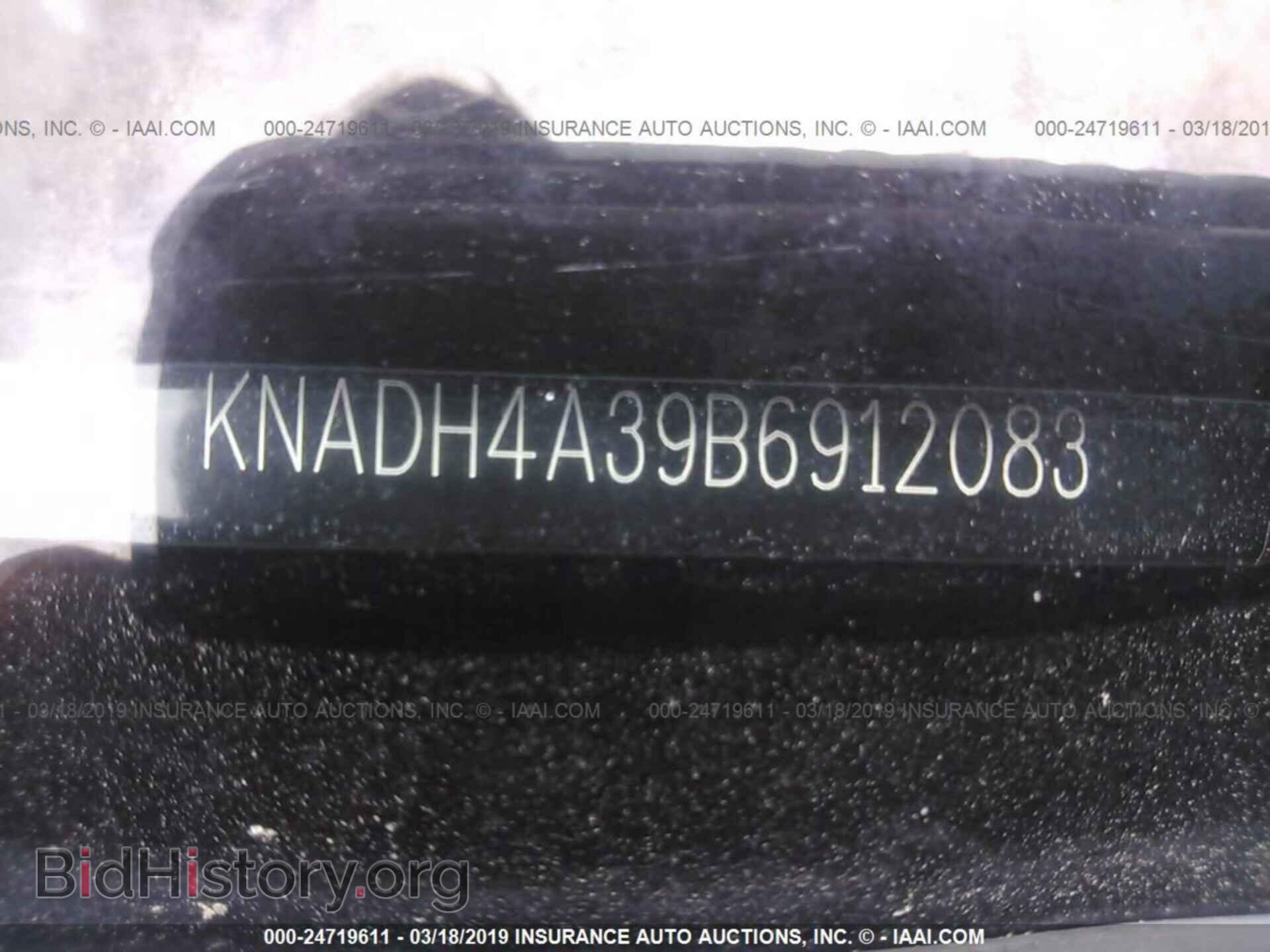 2011 KIA RIO - VIN: KNADH4A39B6912083 - Фото 9