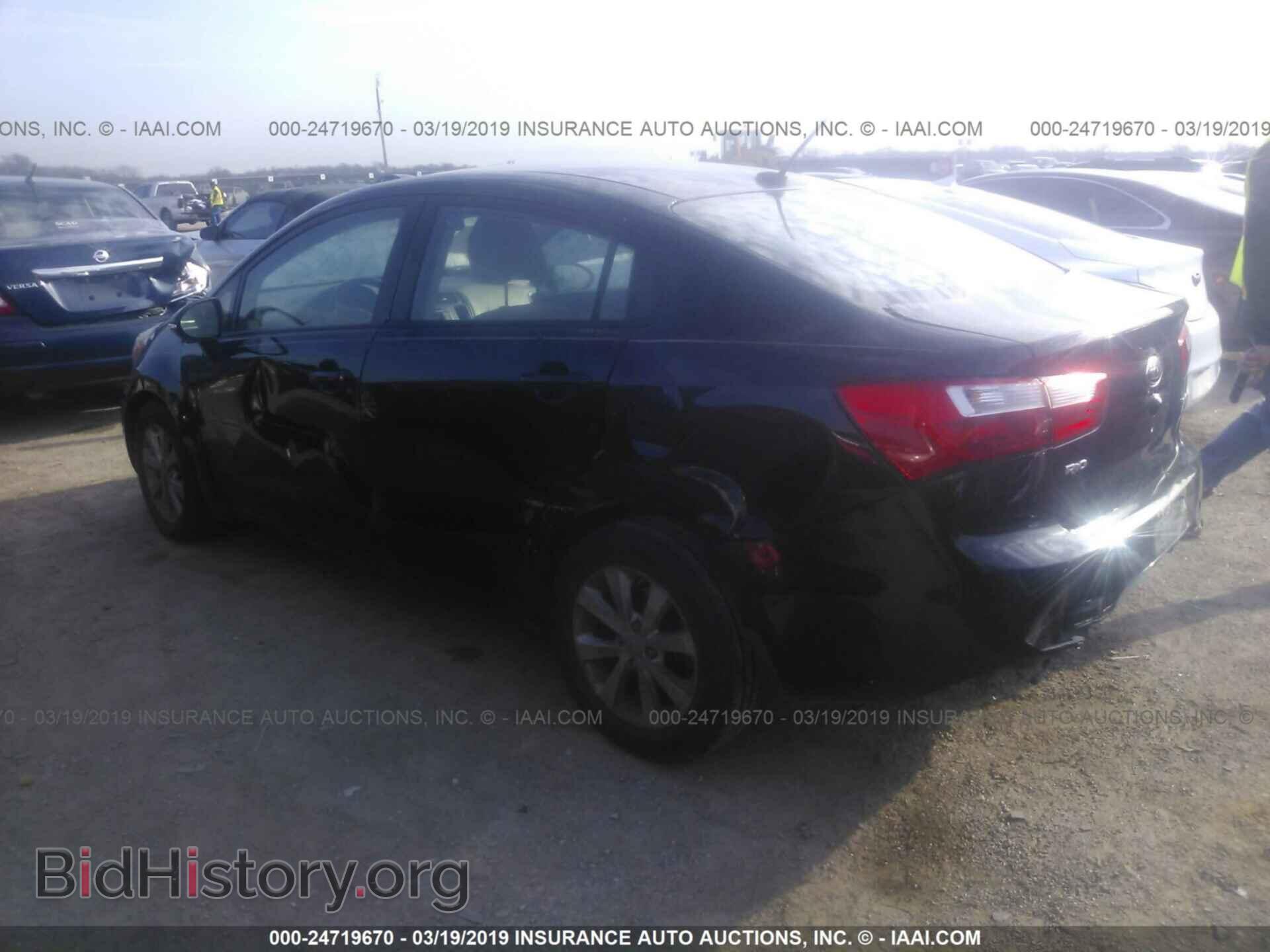 2013 KIA RIO - VIN: KNADN4A30D6224954 - Photo 3