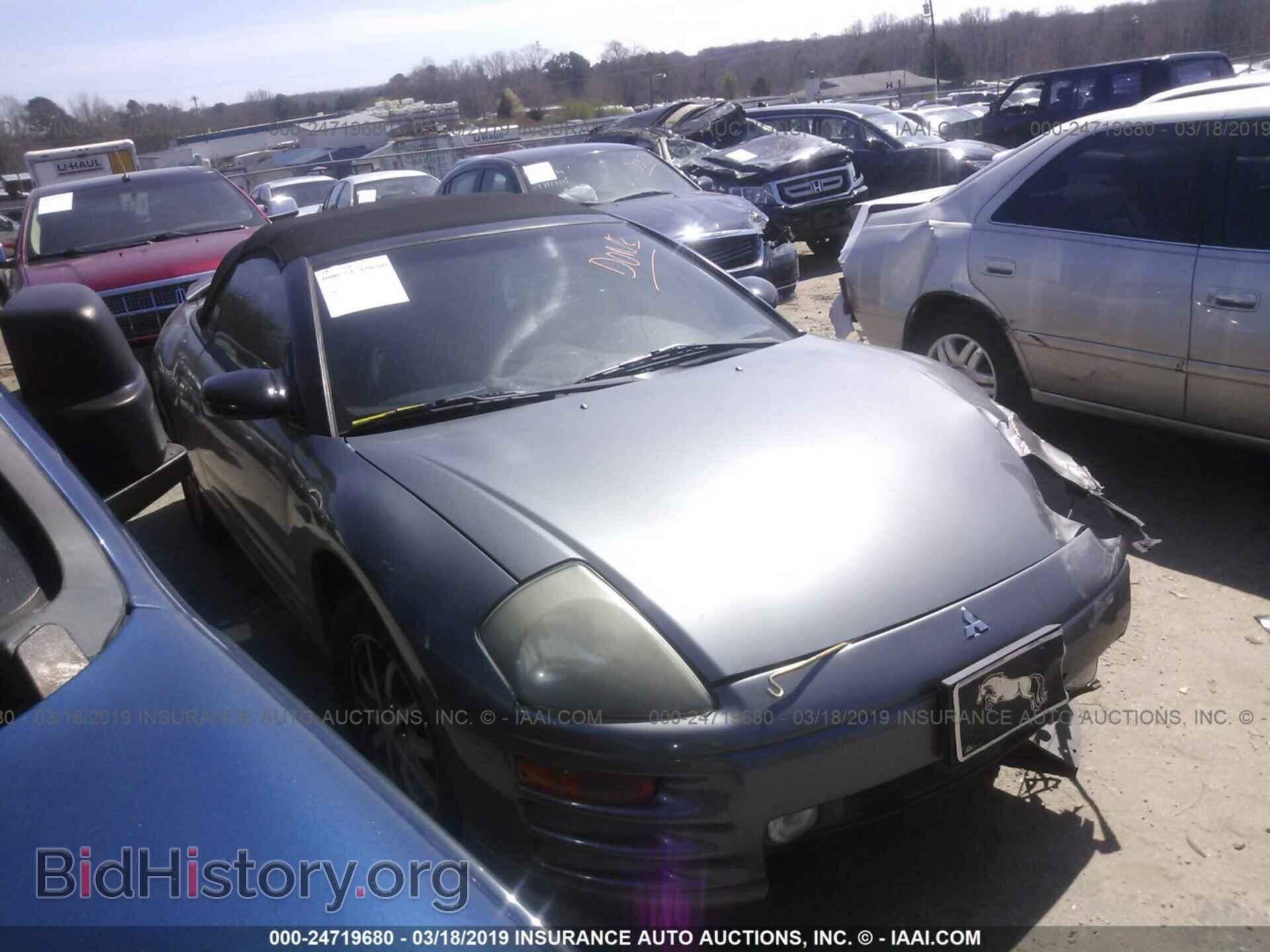 Фотография 4A3AE45GX2E047378 - MITSUBISHI ECLIPSE 2002