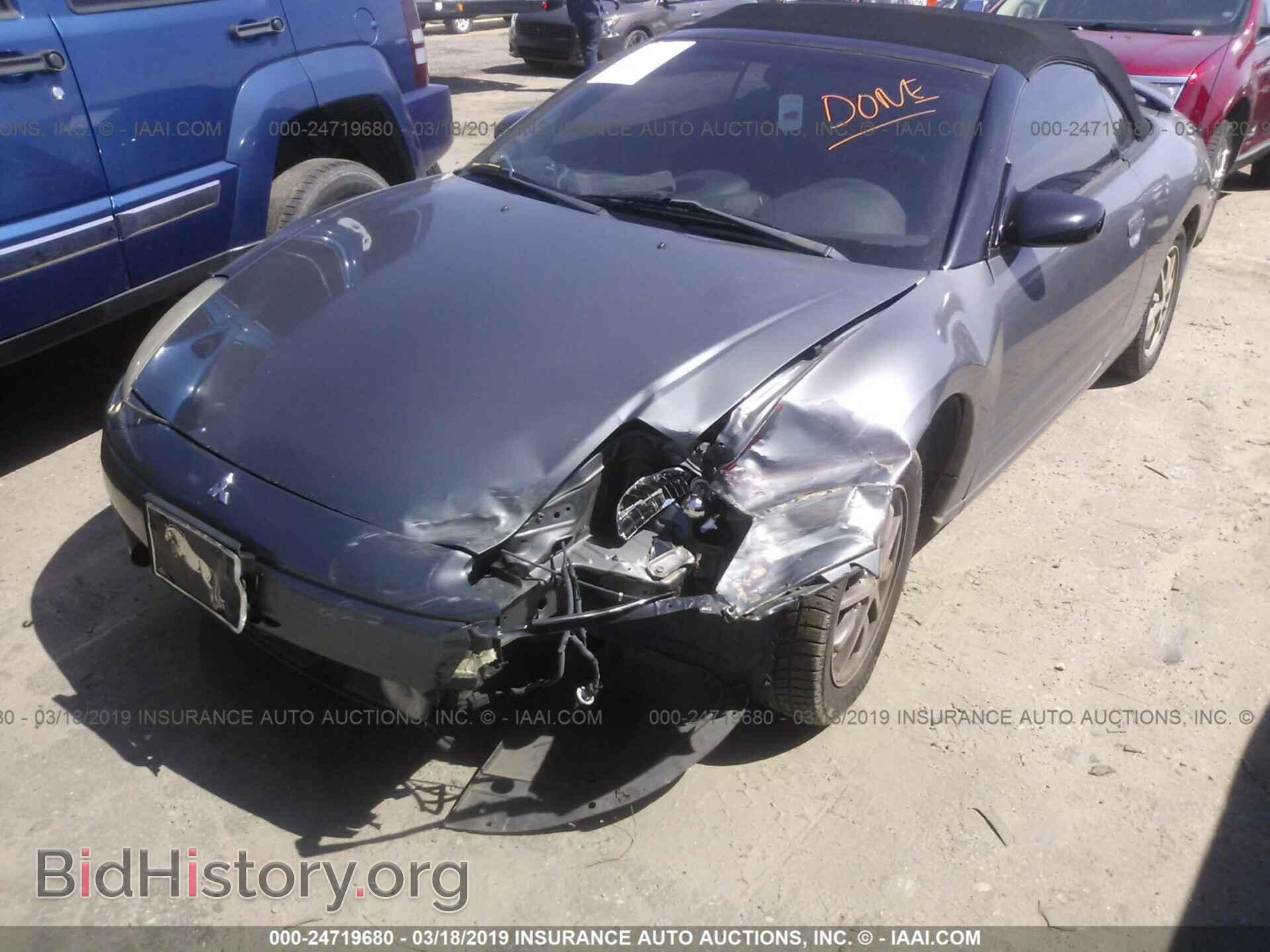 2002 MITSUBISHI ECLIPSE - VIN: 4A3AE45GX2E047378 - Фото 6
