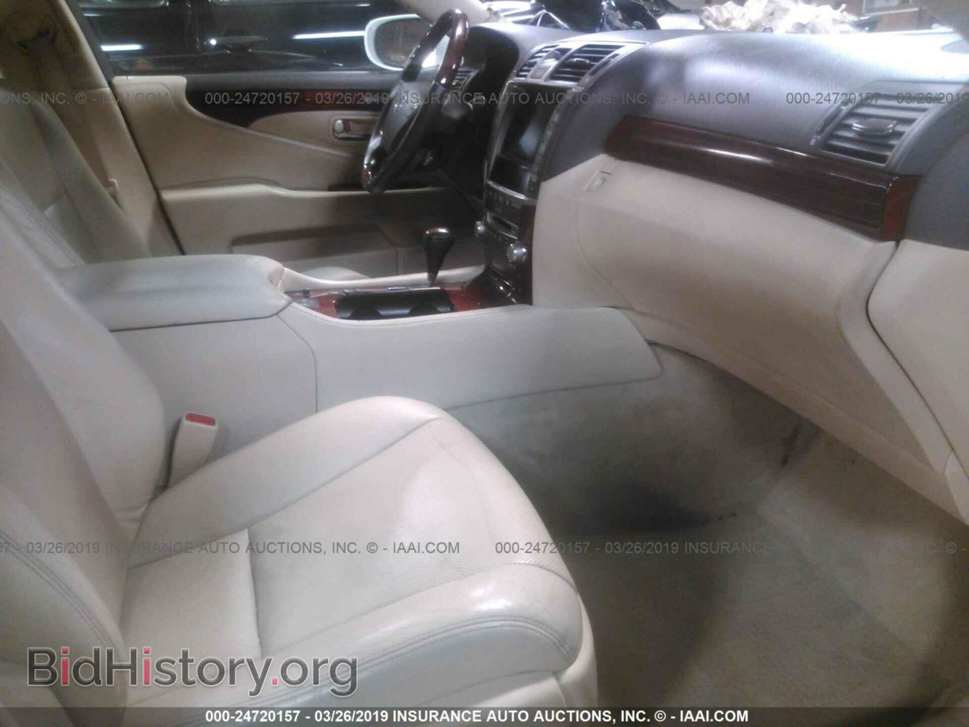 2011 LEXUS LS - VIN: JTHCL5EF2B5009592 - Фото 5