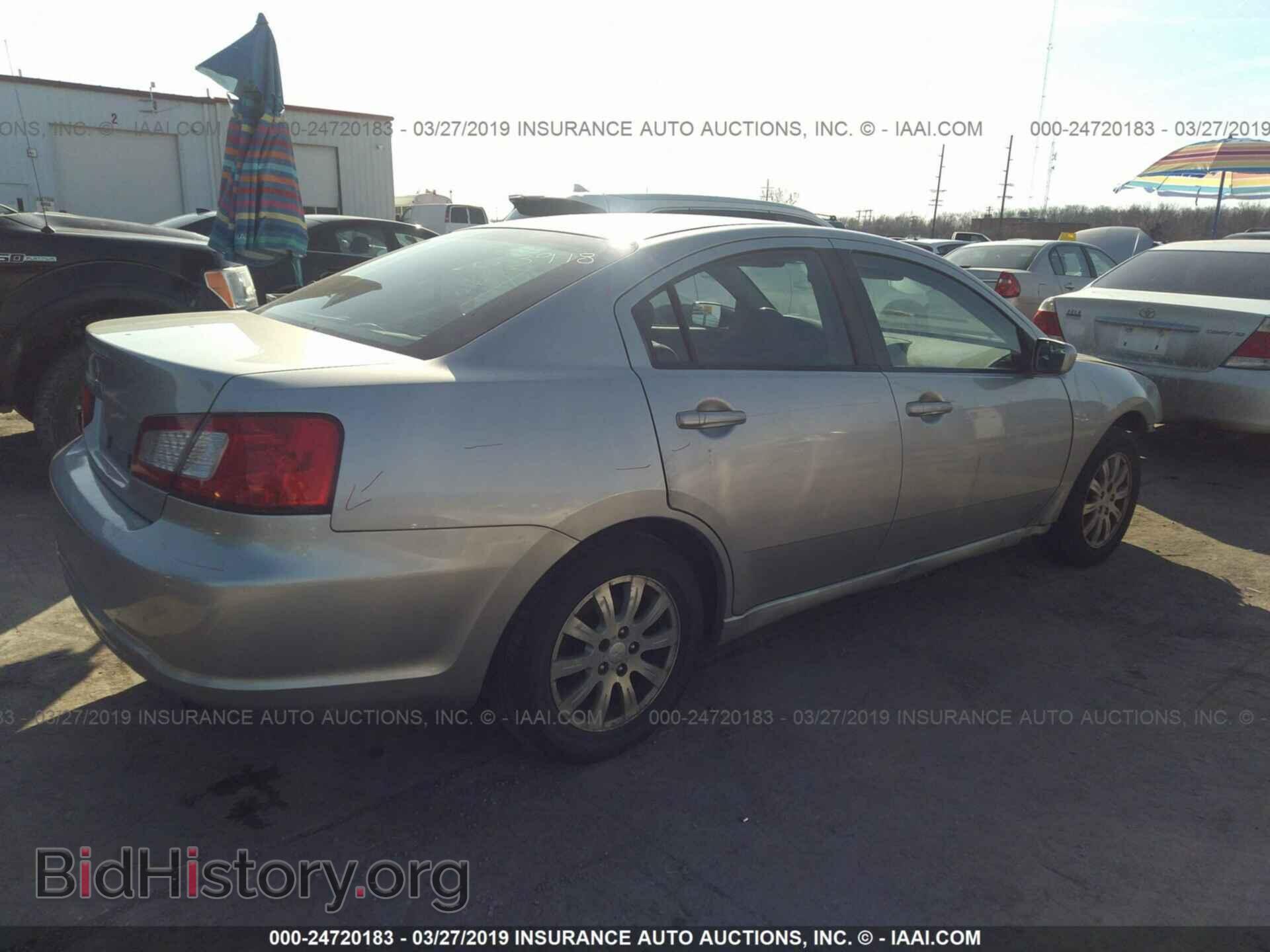 2009 MITSUBISHI GALANT - VIN: 4A3AB36F09E018135 - Фото 4