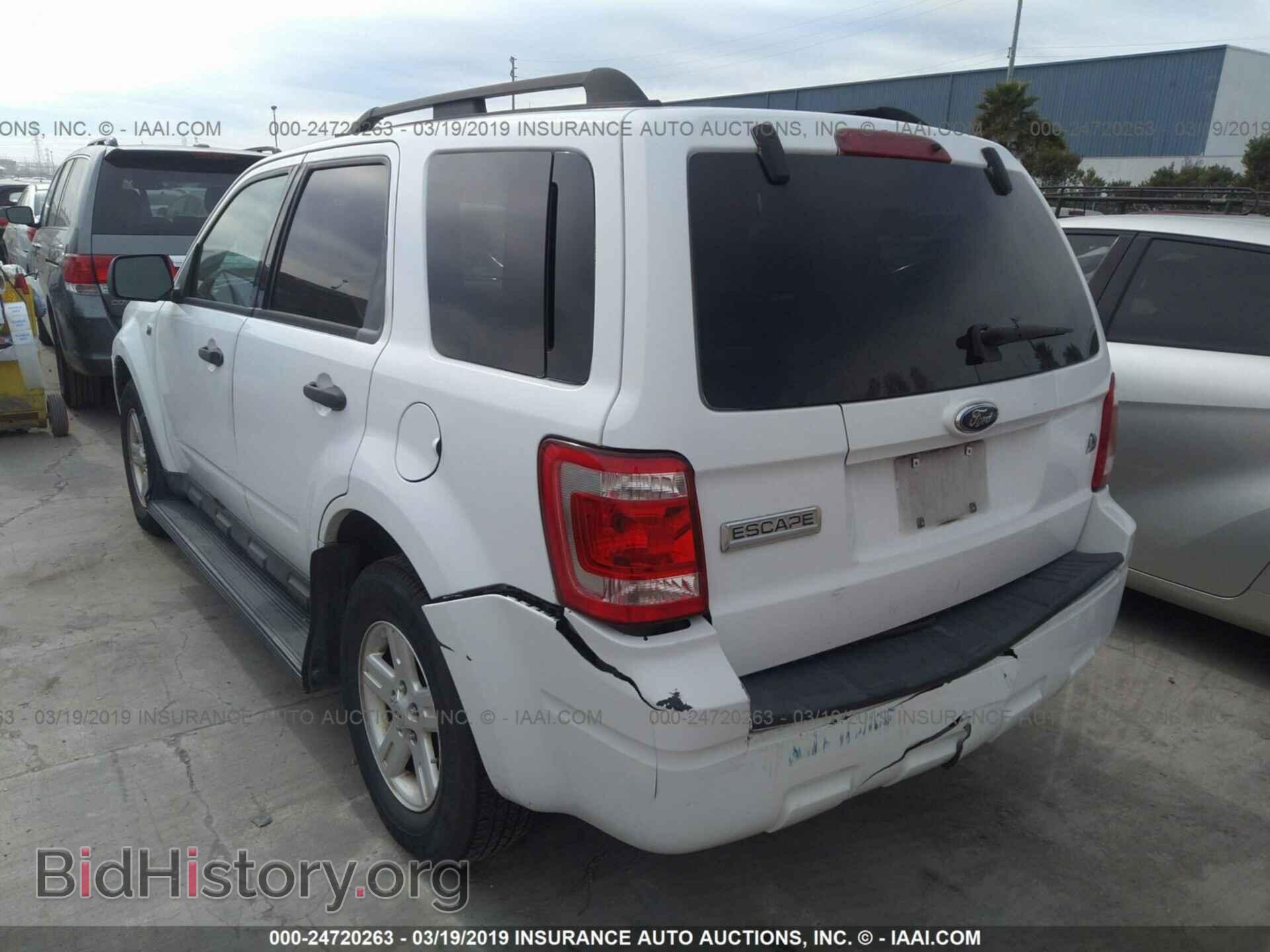 2009 FORD ESCAPE - VIN: 1FMCU49389KA38577 - Фото 3