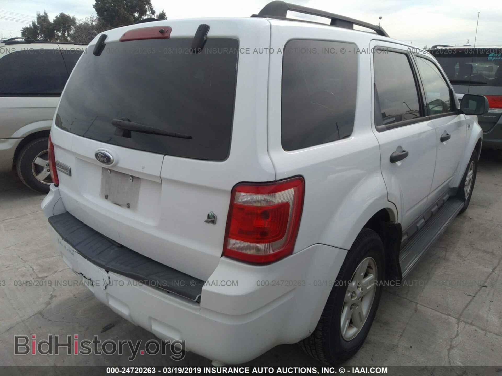 2009 FORD ESCAPE - VIN: 1FMCU49389KA38577 - Фото 4