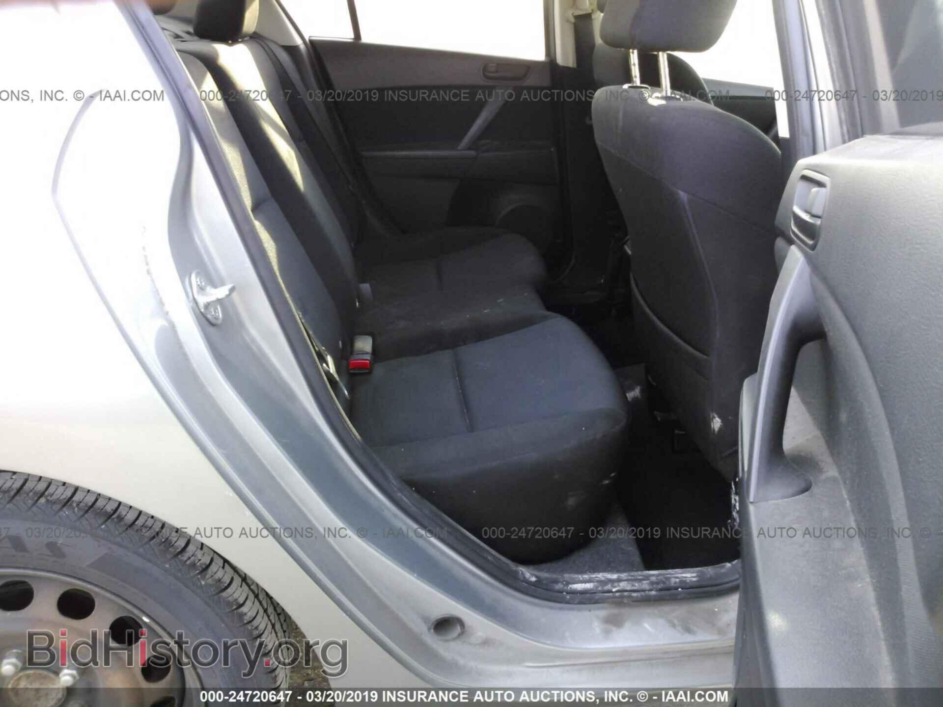 2011 MAZDA 3 - VIN: JM1BL1UF2B1408615 - Фото 8
