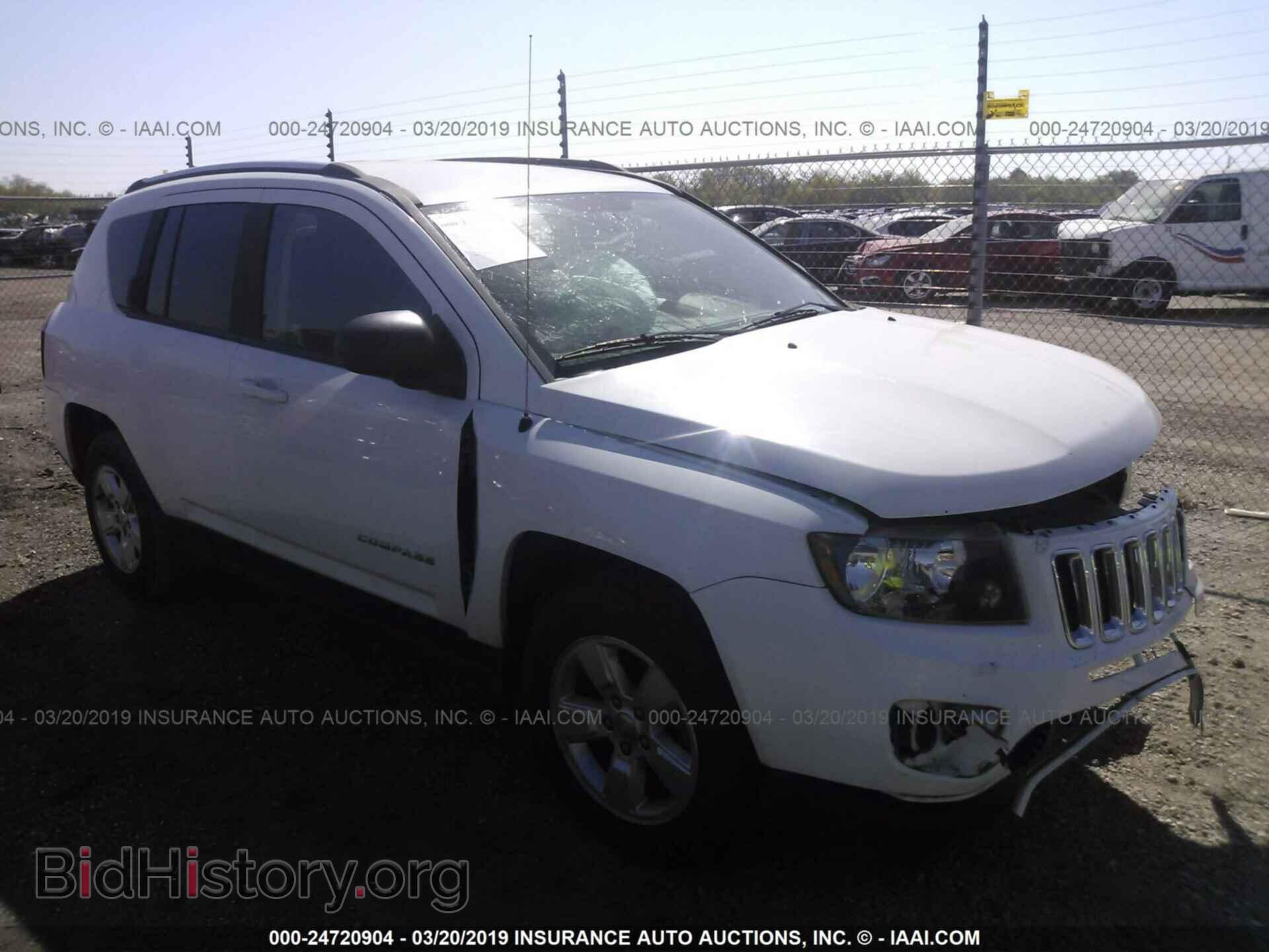 Photo 1C4NJCBAXED728306 - JEEP COMPASS 2014
