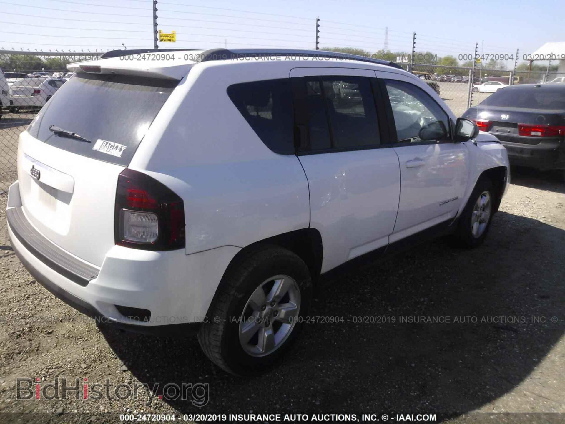 2014 JEEP COMPASS - VIN: 1C4NJCBAXED728306 - Фото 4