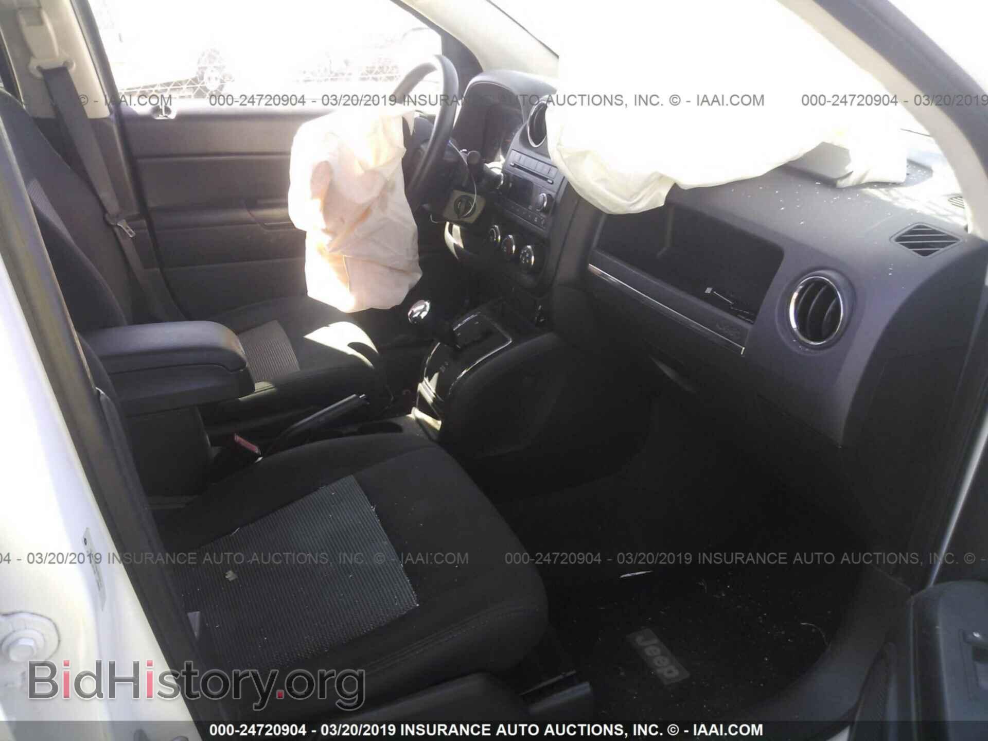 2014 JEEP COMPASS - VIN: 1C4NJCBAXED728306 - Фото 5