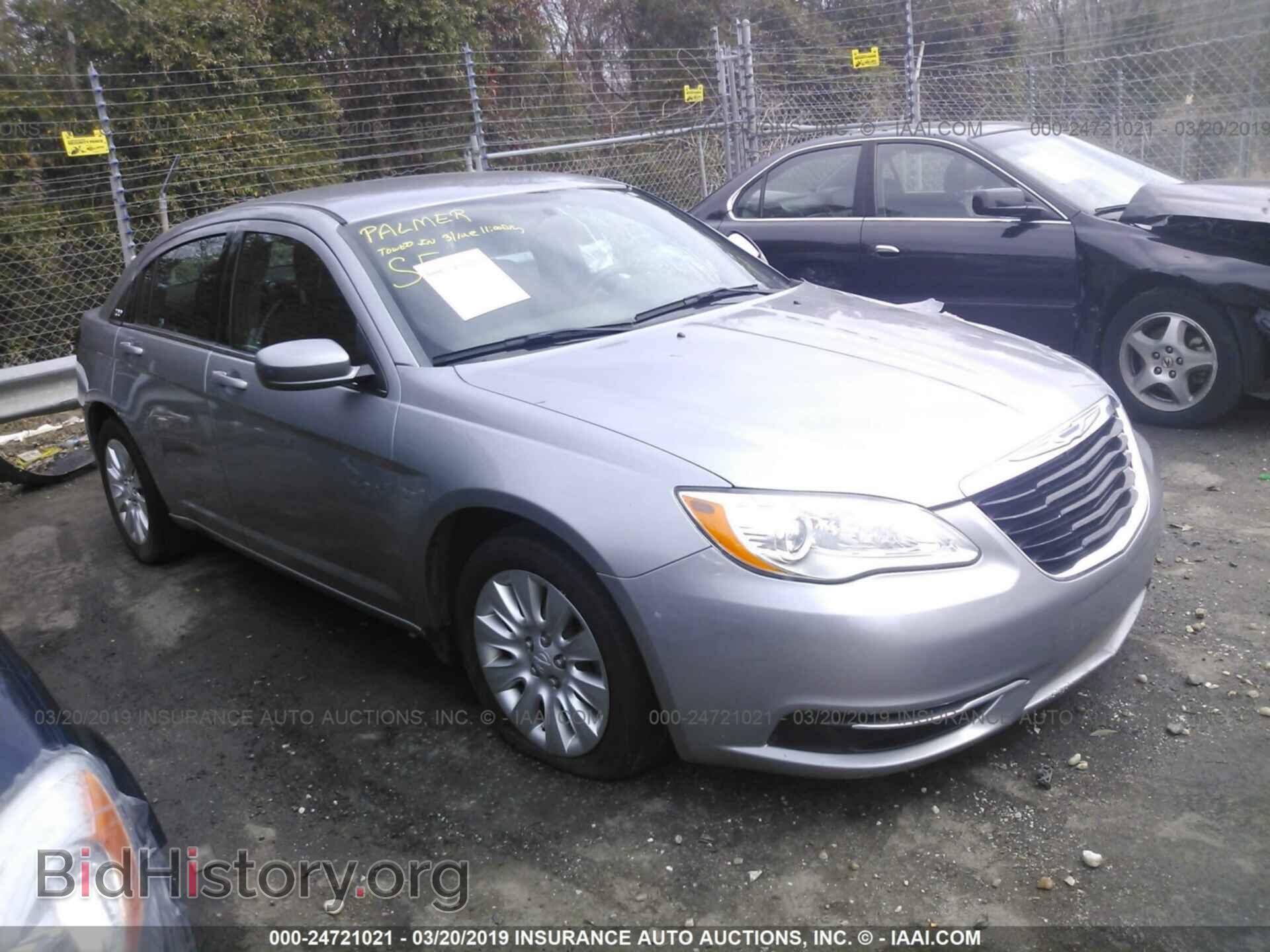 Фотография 1C3CCBAB4EN209644 - CHRYSLER 200 2014