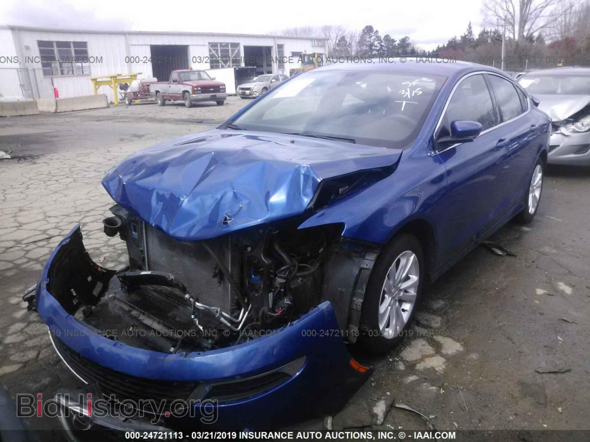 2016 CHRYSLER 200 - VIN: 1C3CCCAB6GN116164 - Фото 2