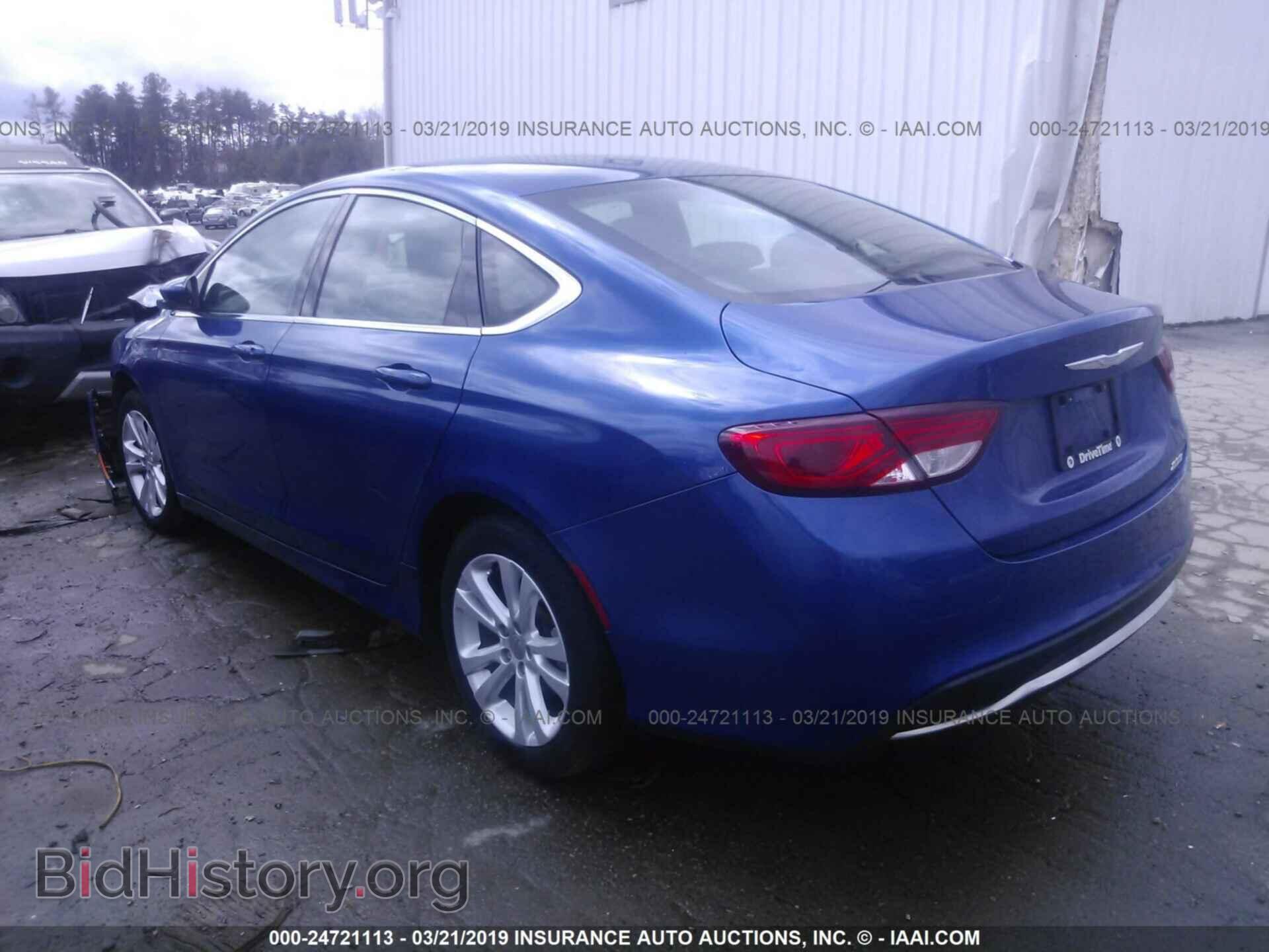 2016 CHRYSLER 200 - VIN: 1C3CCCAB6GN116164 - Фото 3
