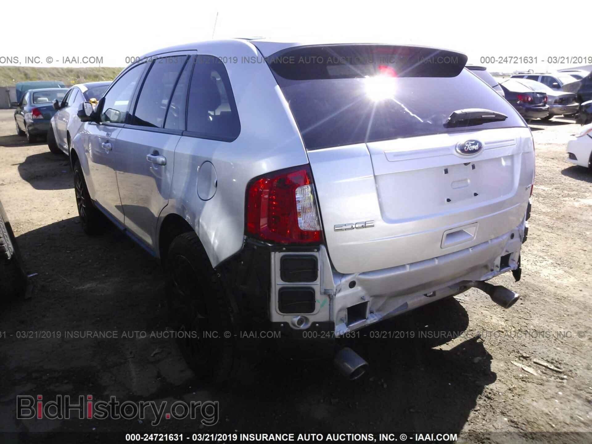 2013 FORD EDGE - VIN: 2FMDK3JC2DBE38024 - Фото 3