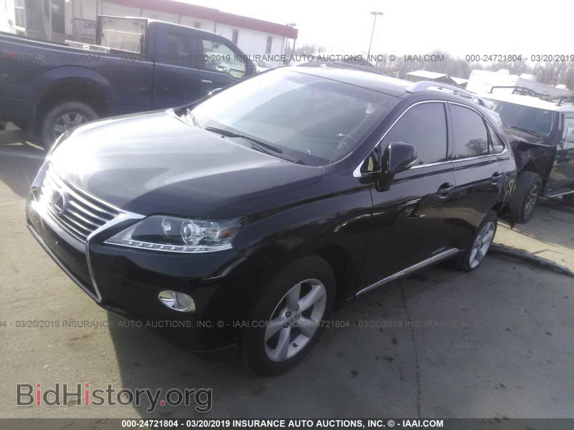 2014 LEXUS RX - VIN: 2T2BK1BA0EC240642 - Фото 2