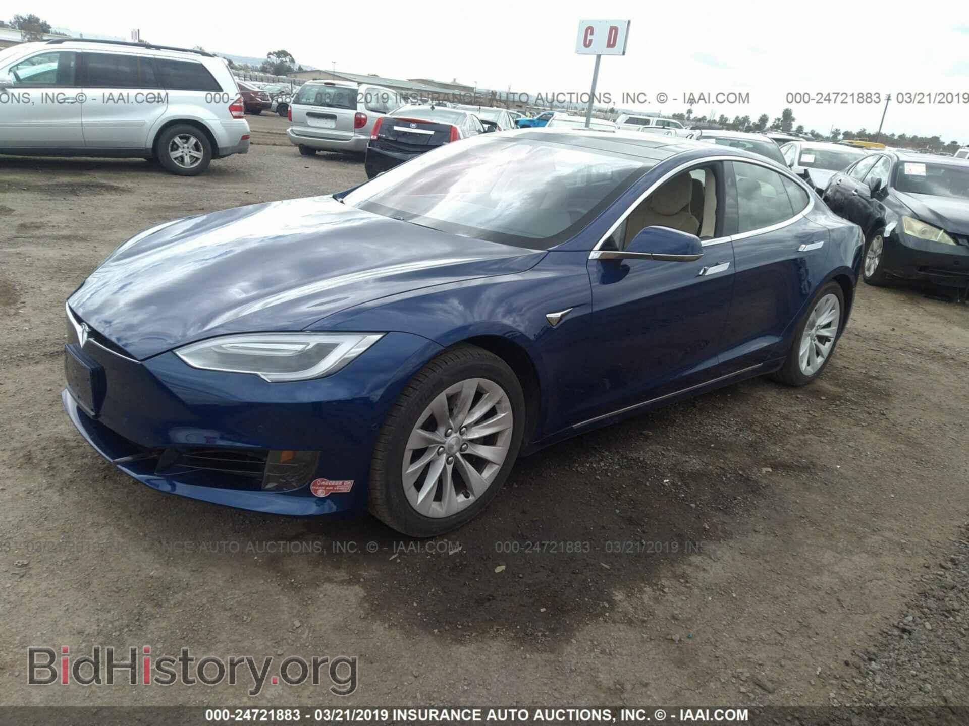 2017 TESLA MODEL S - VIN: 5YJSA1E14HF186393 - Фото 2
