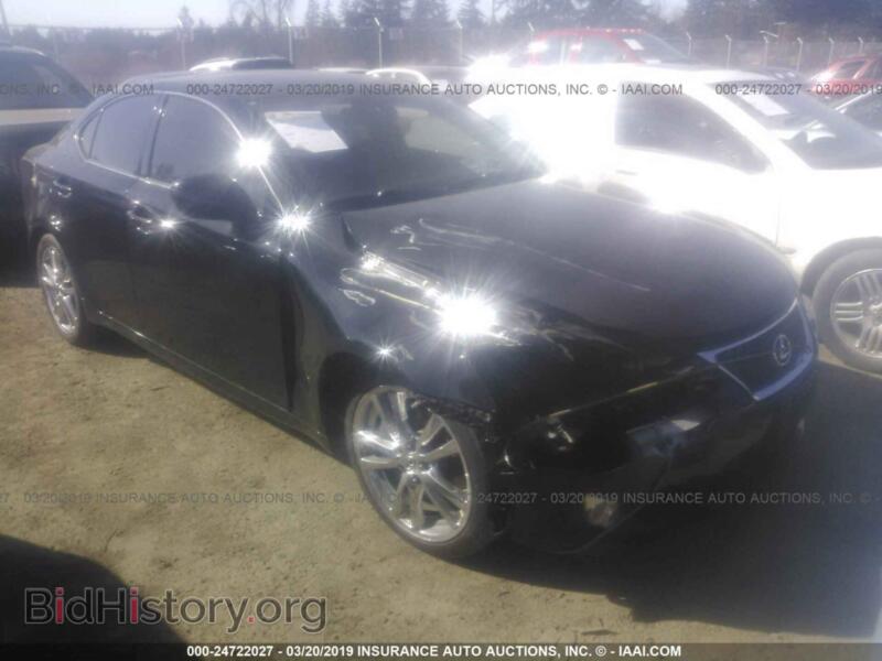 2007 Lexus IS 350 (VIN JTHBE262572010065) — photo 1 of 10, IAAI, damage: right front
