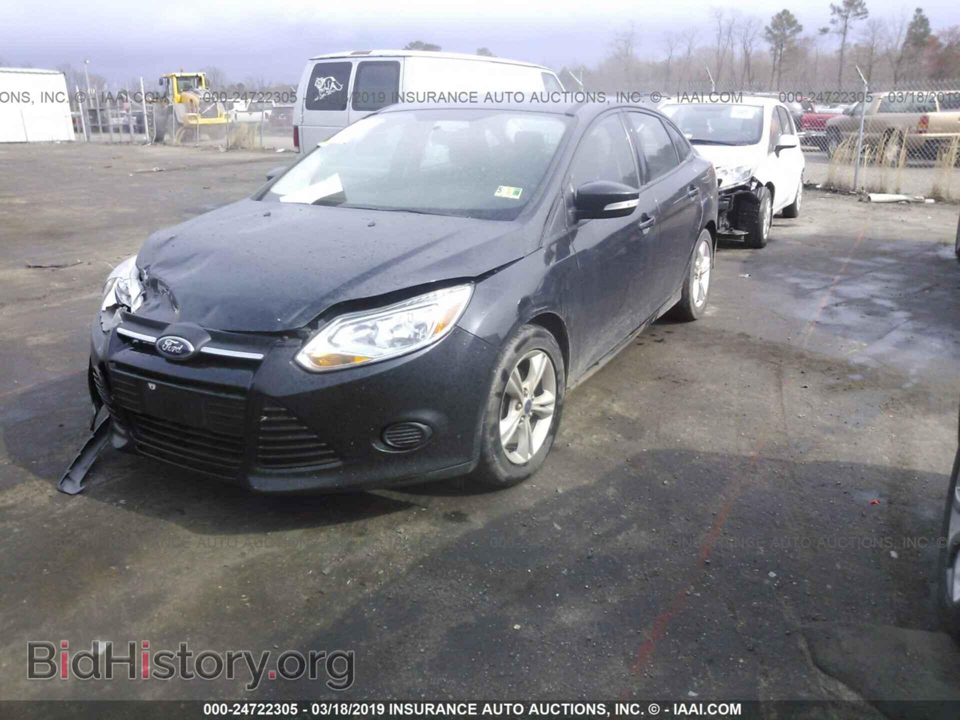 2014 FORD FOCUS - VIN: 1FADP3F21EL448492 - Фото 2